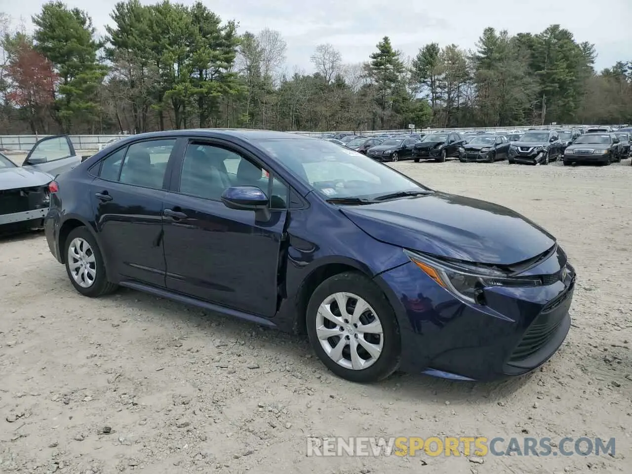4 fotografías del automóvil dañado 5YFB4MDE9PP018457 TOYOTA COROLLA 2023