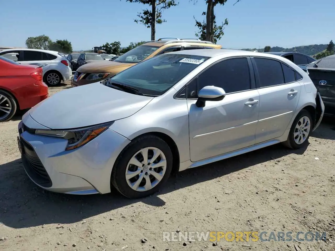 1 fotografías del automóvil dañado 5YFB4MDE9PP025120 TOYOTA COROLLA 2023