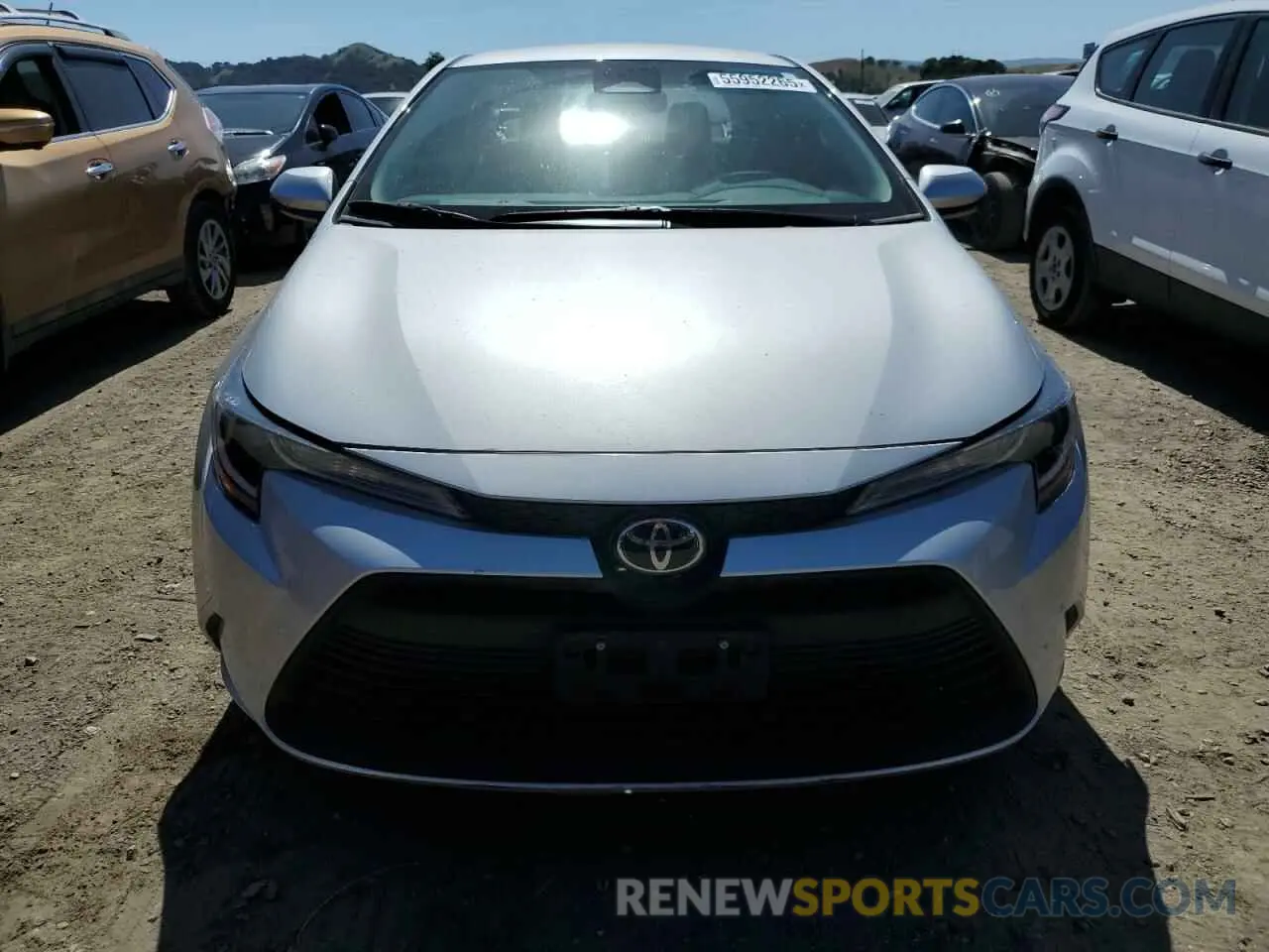 5 fotografías del automóvil dañado 5YFB4MDE9PP025120 TOYOTA COROLLA 2023