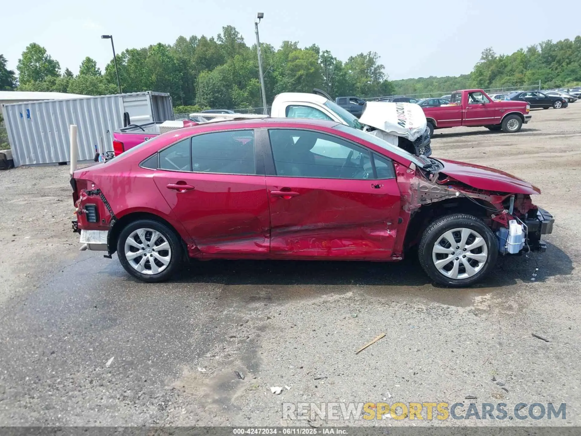 14 fotografías del automóvil dañado 5YFB4MDE9PP027031 TOYOTA COROLLA 2023