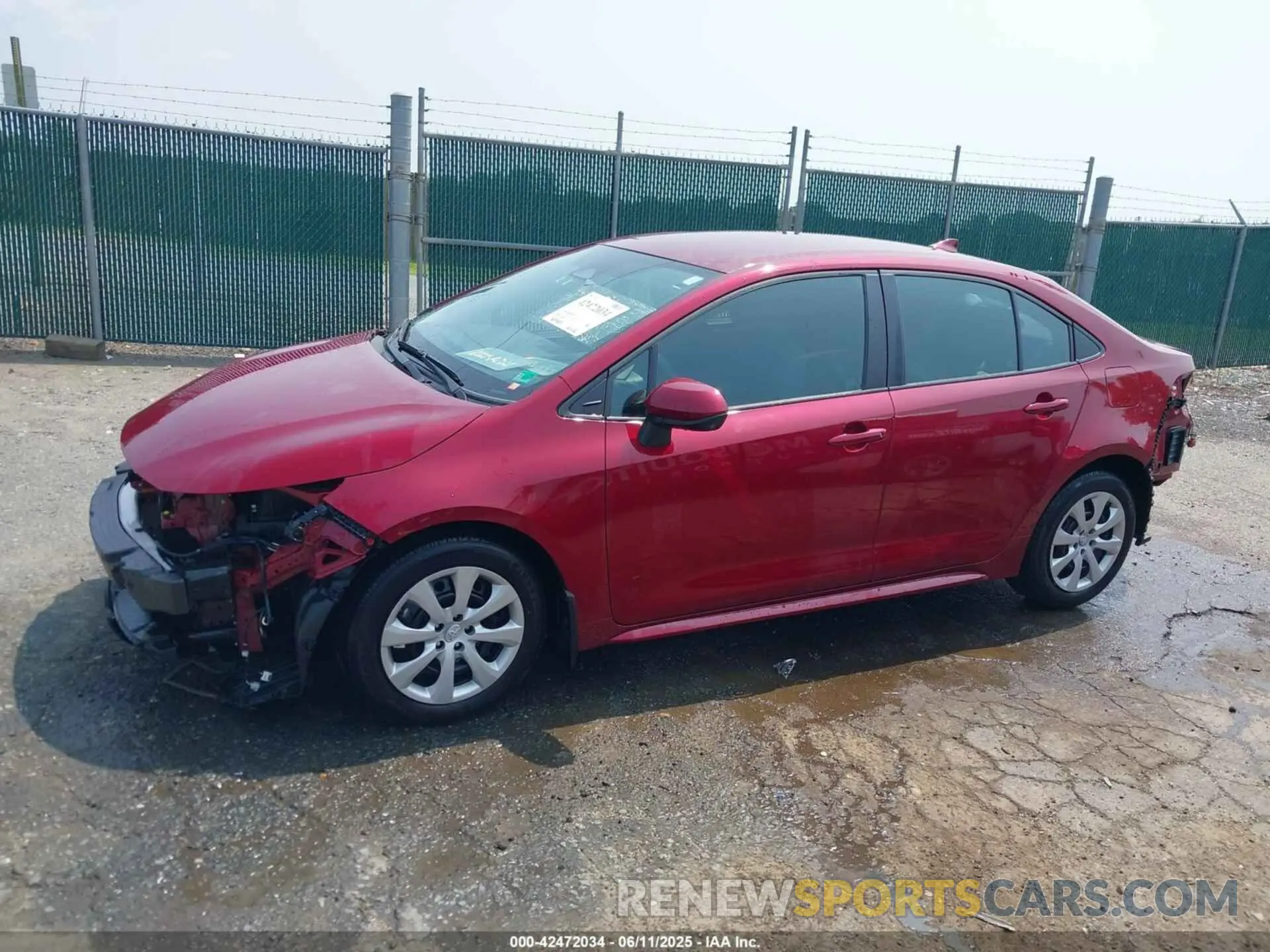 15 fotografías del automóvil dañado 5YFB4MDE9PP027031 TOYOTA COROLLA 2023