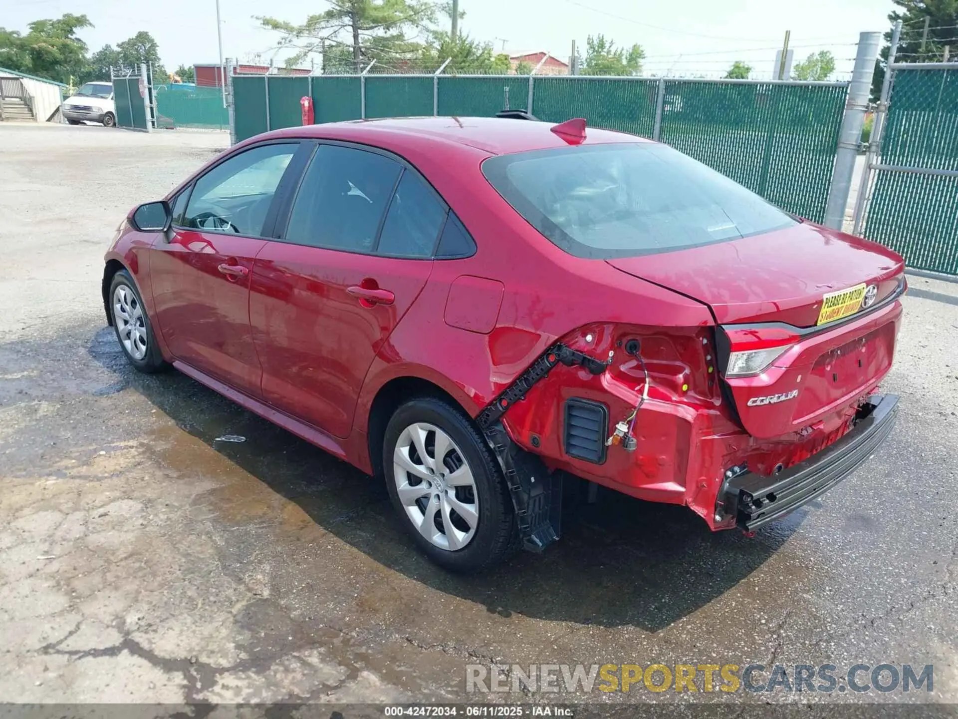 3 fotografías del automóvil dañado 5YFB4MDE9PP027031 TOYOTA COROLLA 2023
