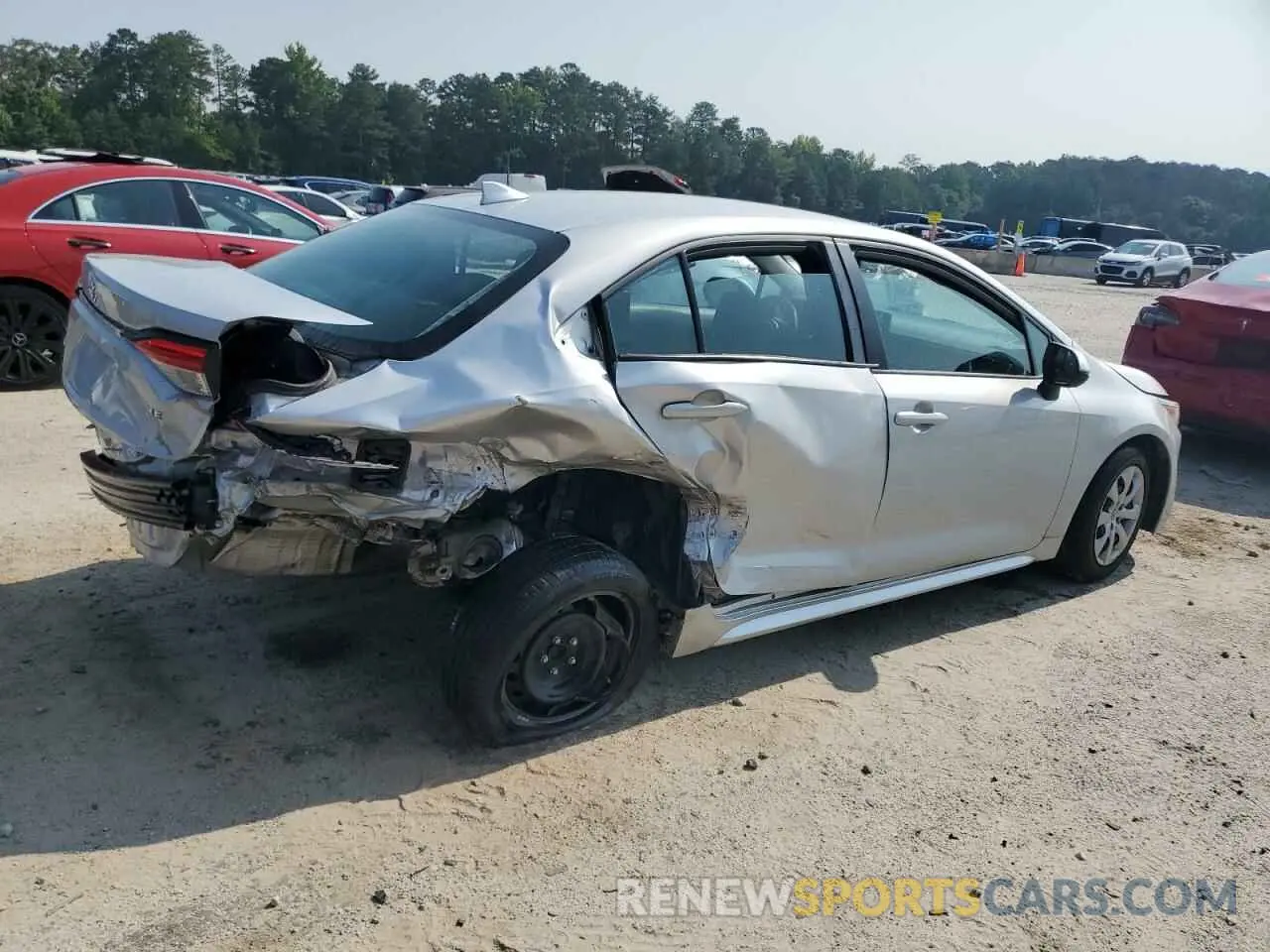 3 fotografías del automóvil dañado 5YFB4MDE9PP033184 TOYOTA COROLLA 2023