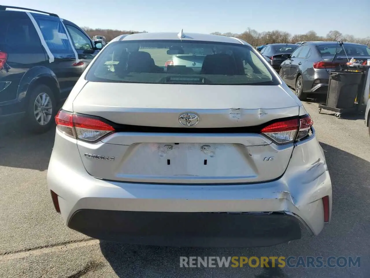 6 fotografías del automóvil dañado 5YFB4MDE9PP038966 TOYOTA COROLLA 2023