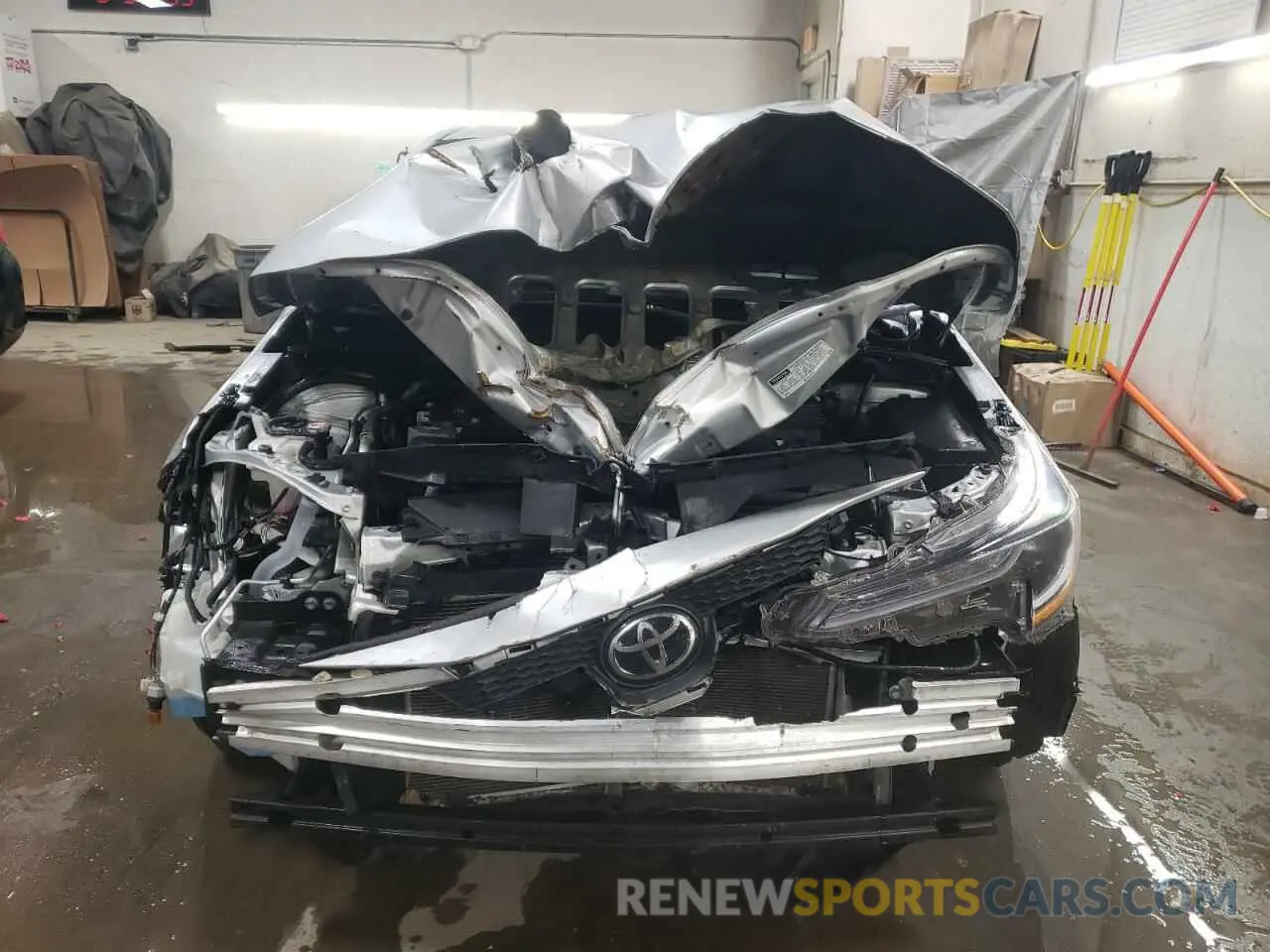 5 fotografías del automóvil dañado 5YFB4MDE9PP039955 TOYOTA COROLLA 2023
