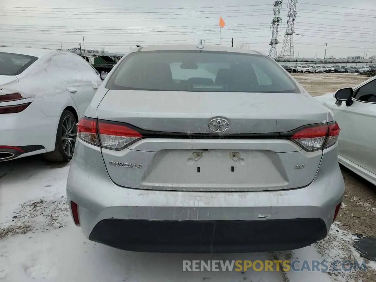 6 fotografías del automóvil dañado 5YFB4MDE9PP039955 TOYOTA COROLLA 2023