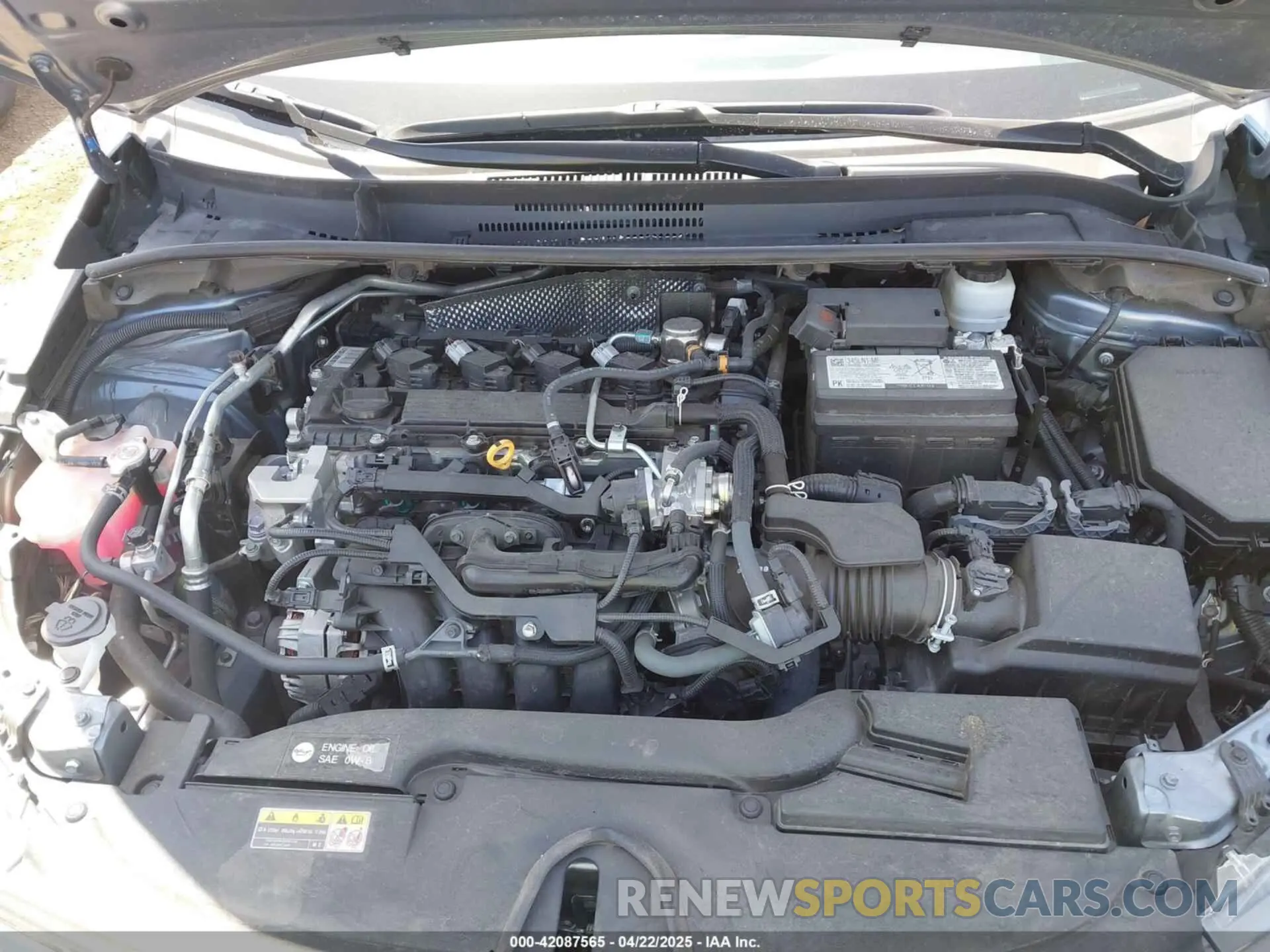 10 fotografías del automóvil dañado 5YFB4MDE9PP052382 TOYOTA COROLLA 2023