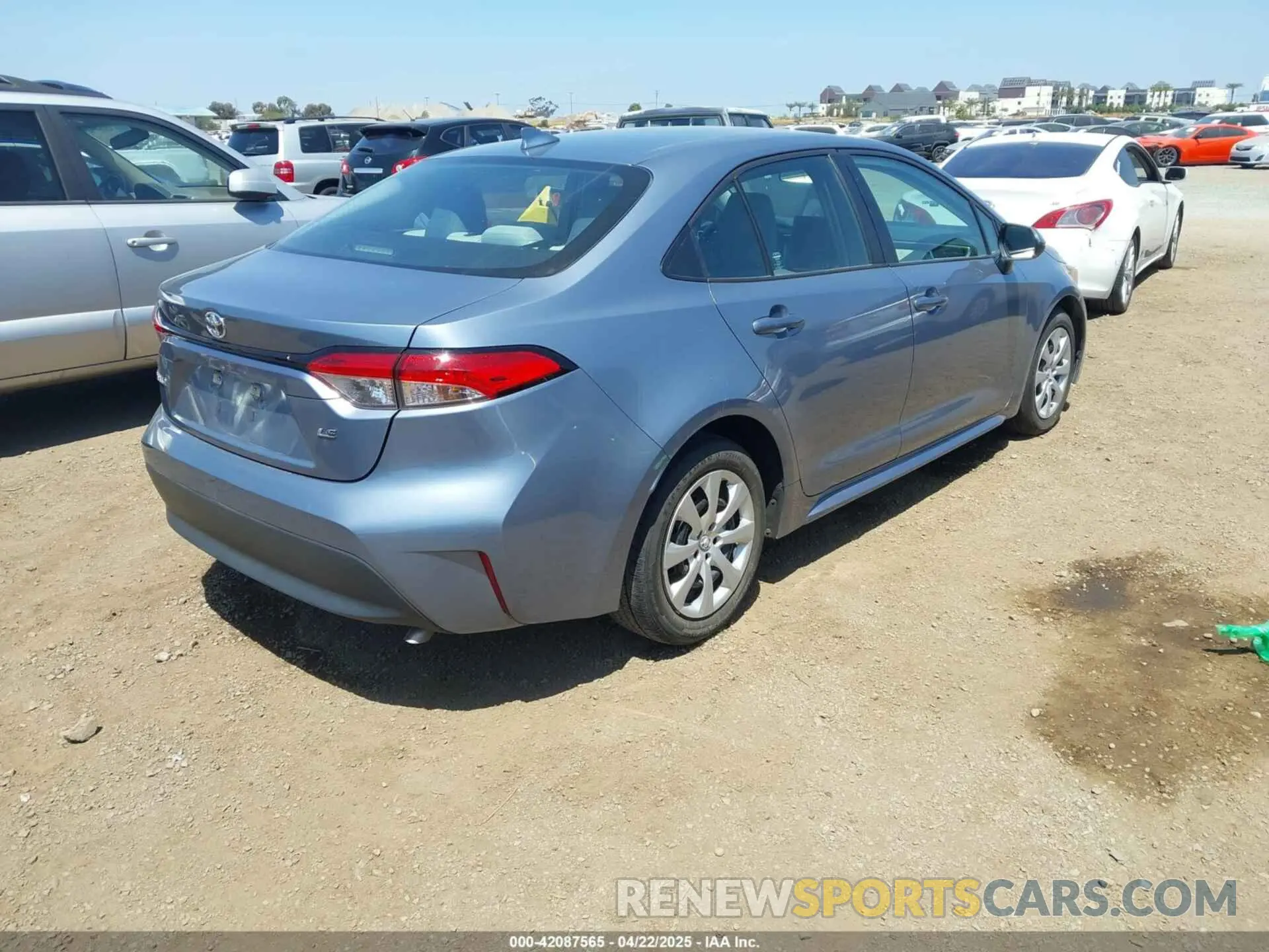 4 fotografías del automóvil dañado 5YFB4MDE9PP052382 TOYOTA COROLLA 2023