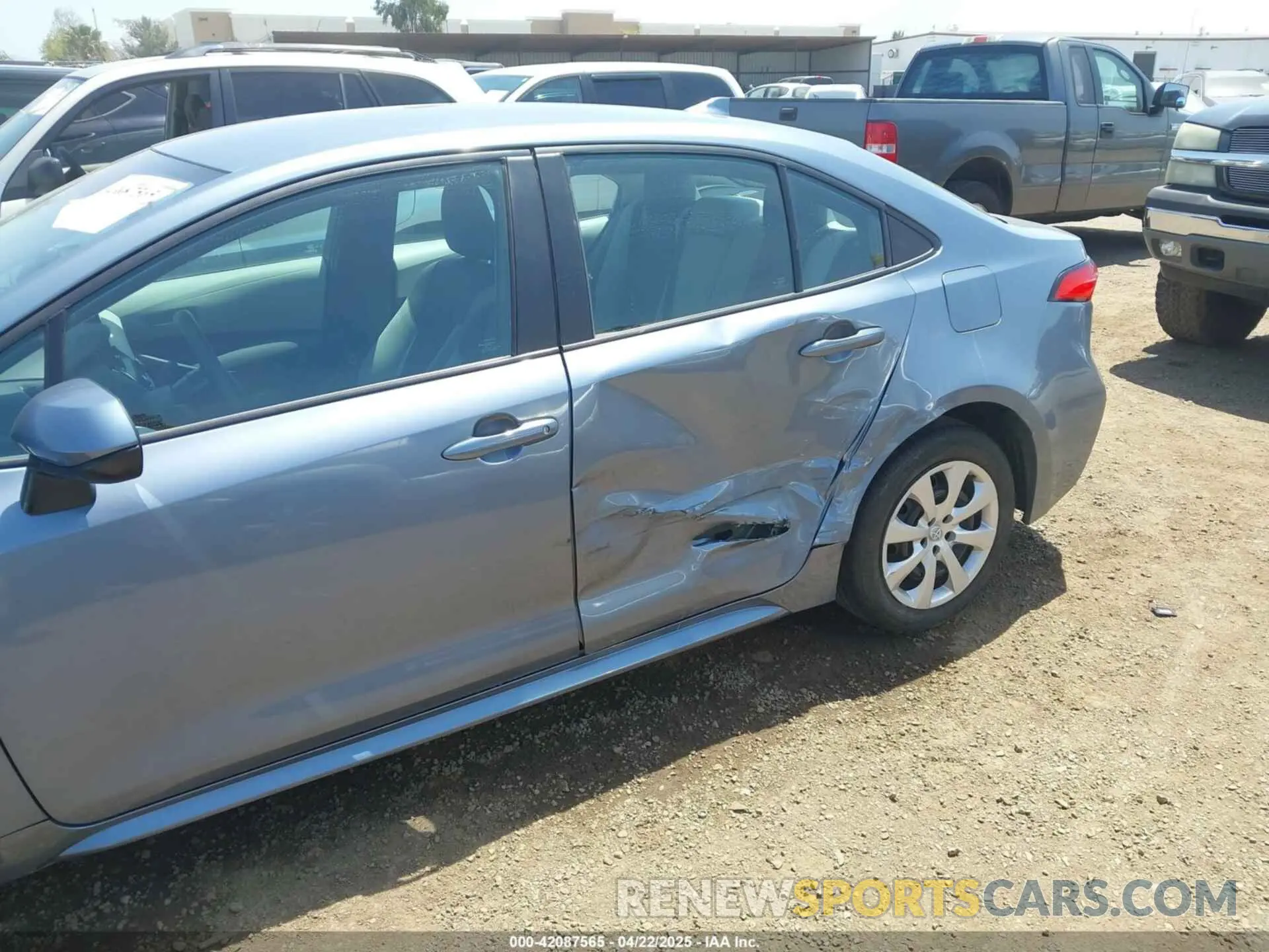 6 fotografías del automóvil dañado 5YFB4MDE9PP052382 TOYOTA COROLLA 2023