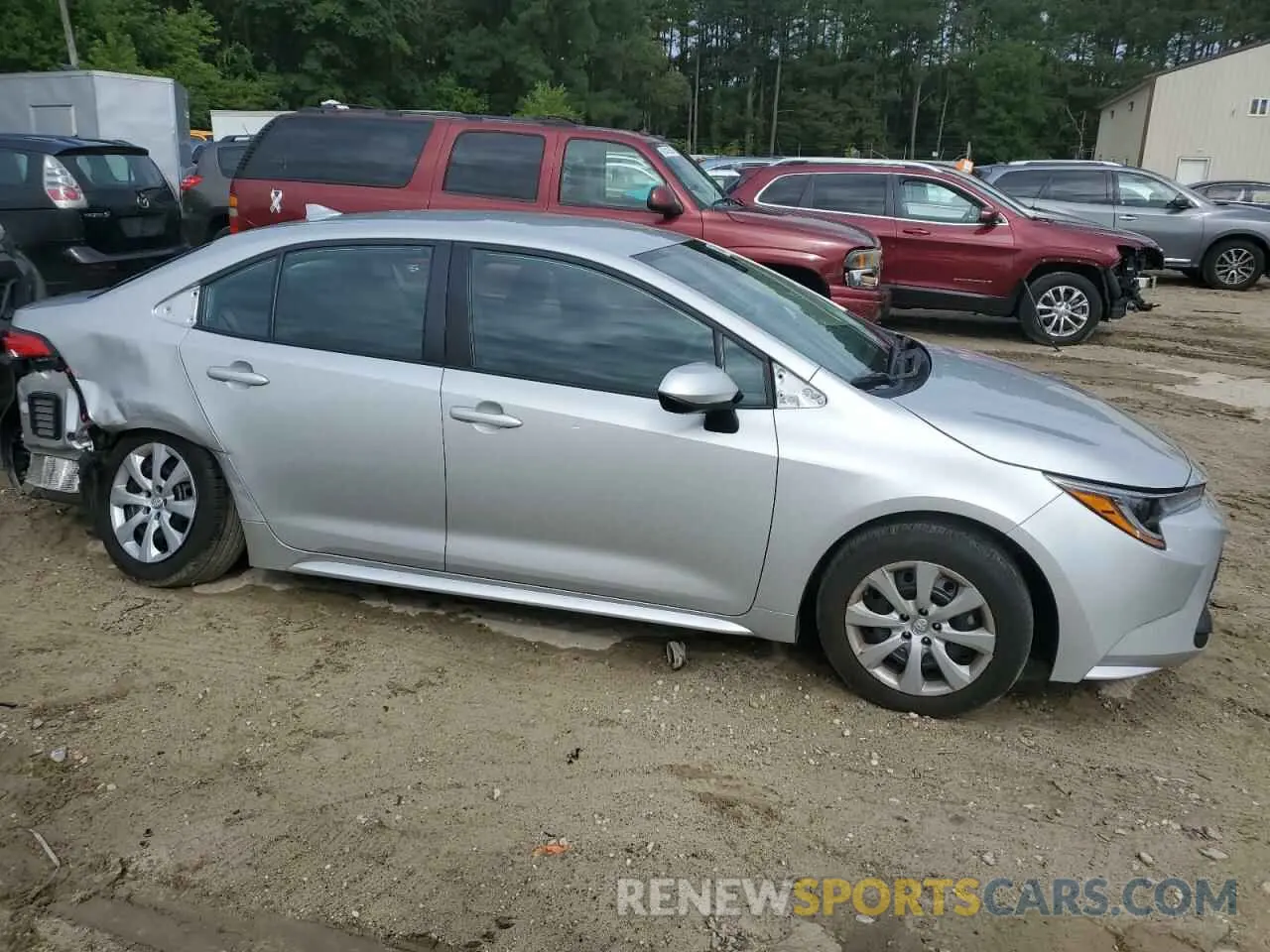 4 fotografías del automóvil dañado 5YFB4MDE9PP054584 TOYOTA COROLLA 2023