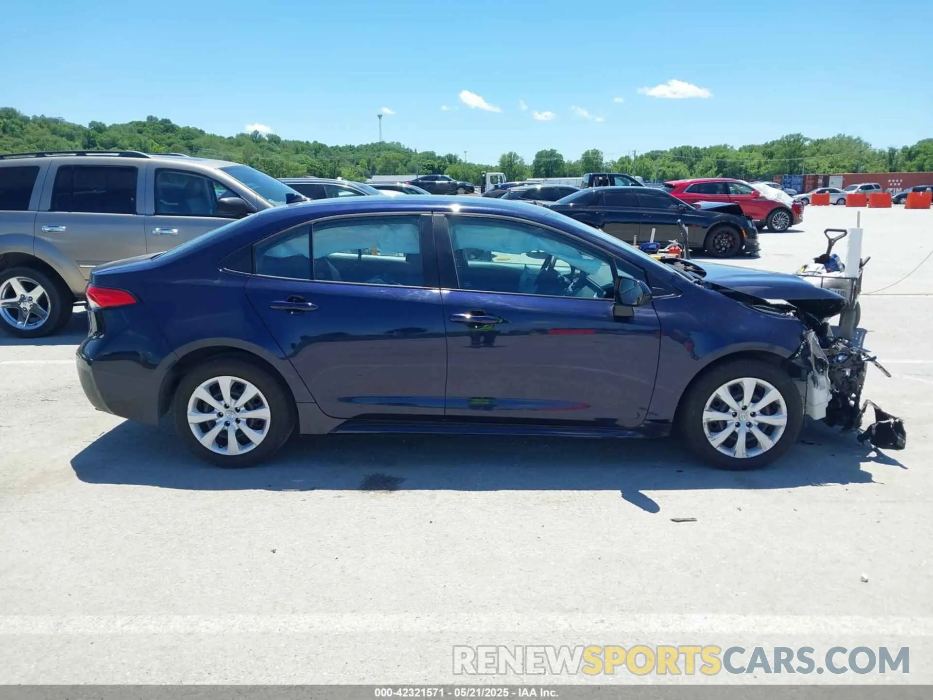13 fotografías del automóvil dañado 5YFB4MDE9PP056769 TOYOTA COROLLA 2023