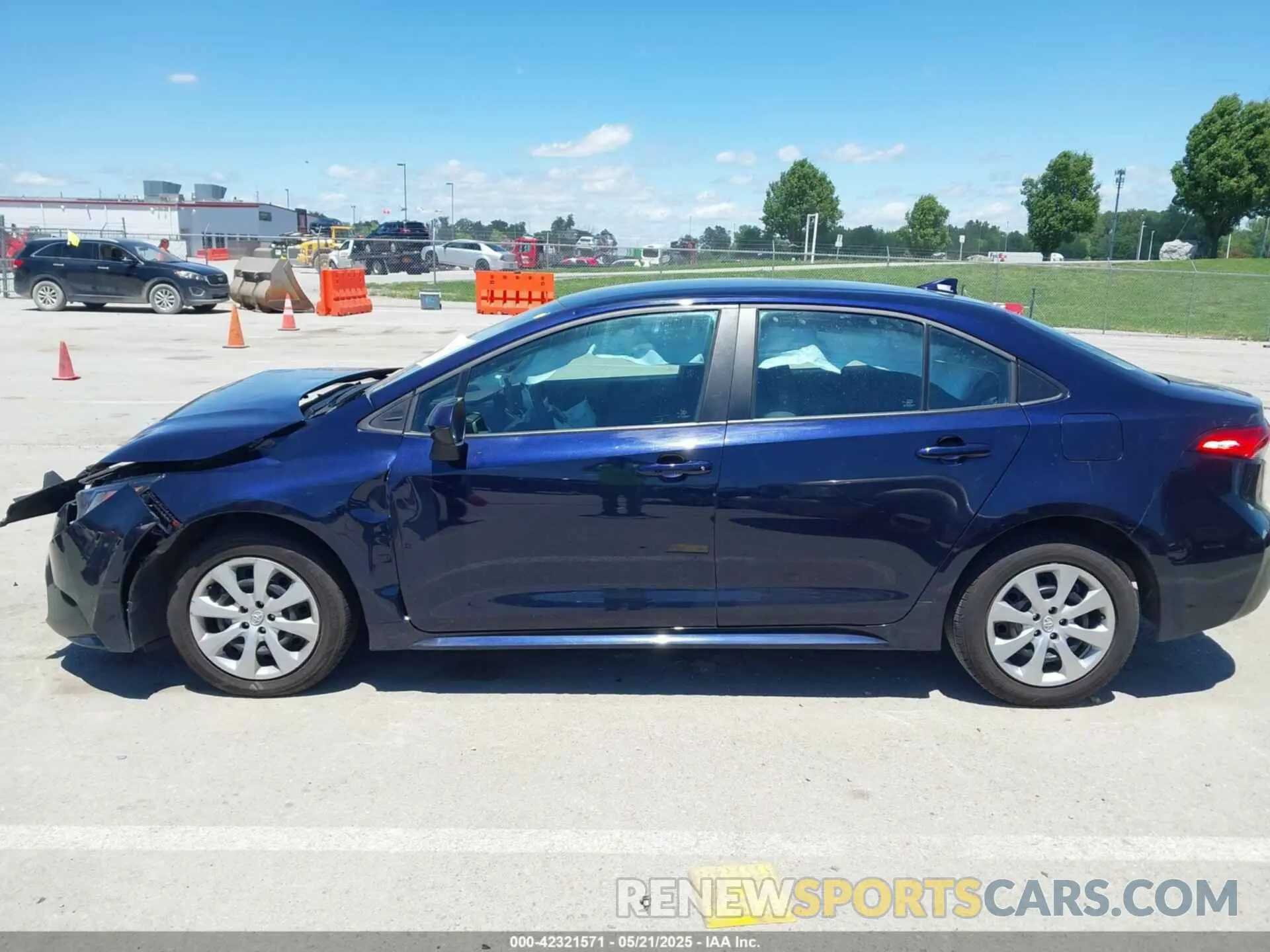 14 fotografías del automóvil dañado 5YFB4MDE9PP056769 TOYOTA COROLLA 2023