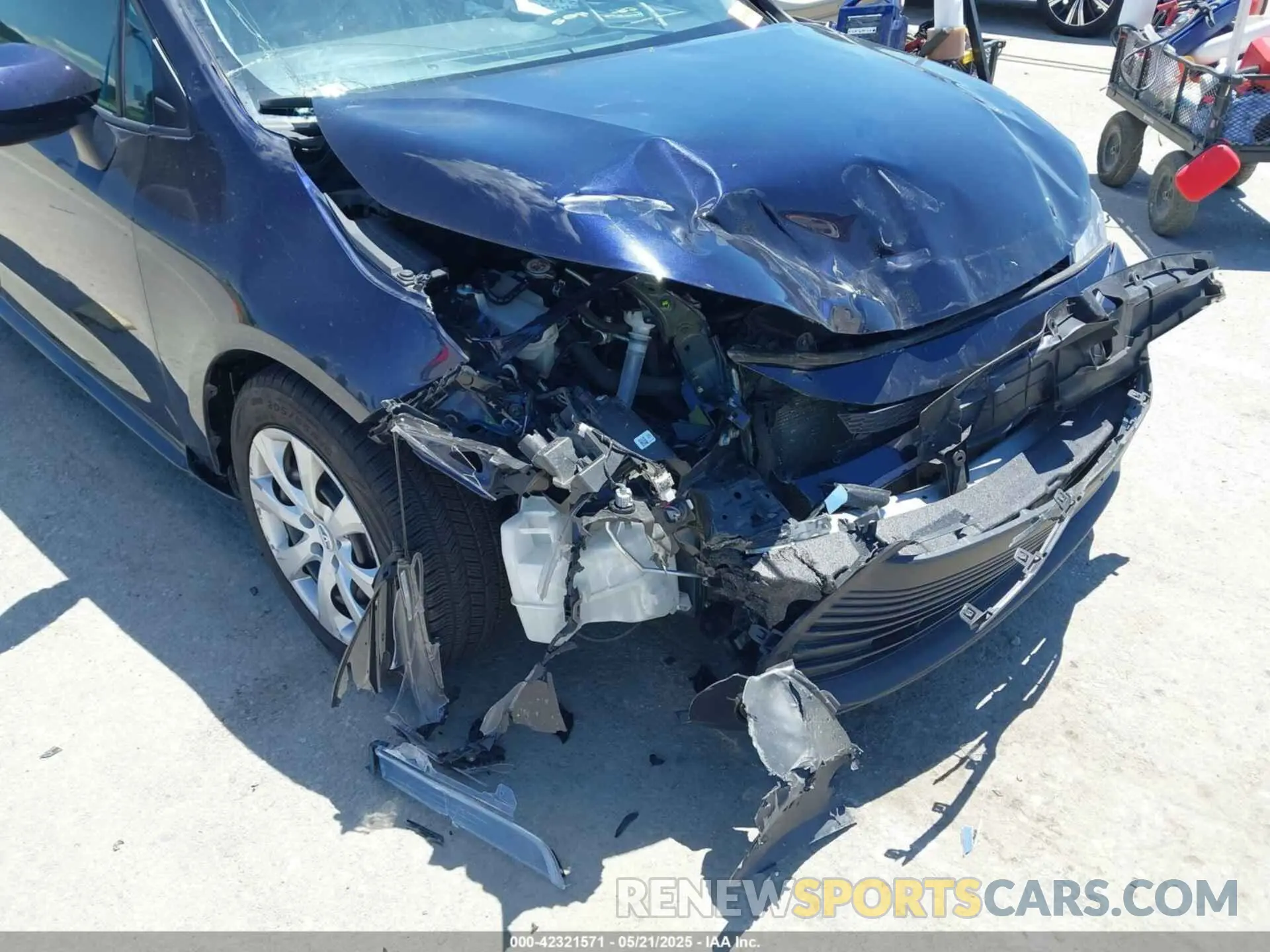 17 fotografías del automóvil dañado 5YFB4MDE9PP056769 TOYOTA COROLLA 2023