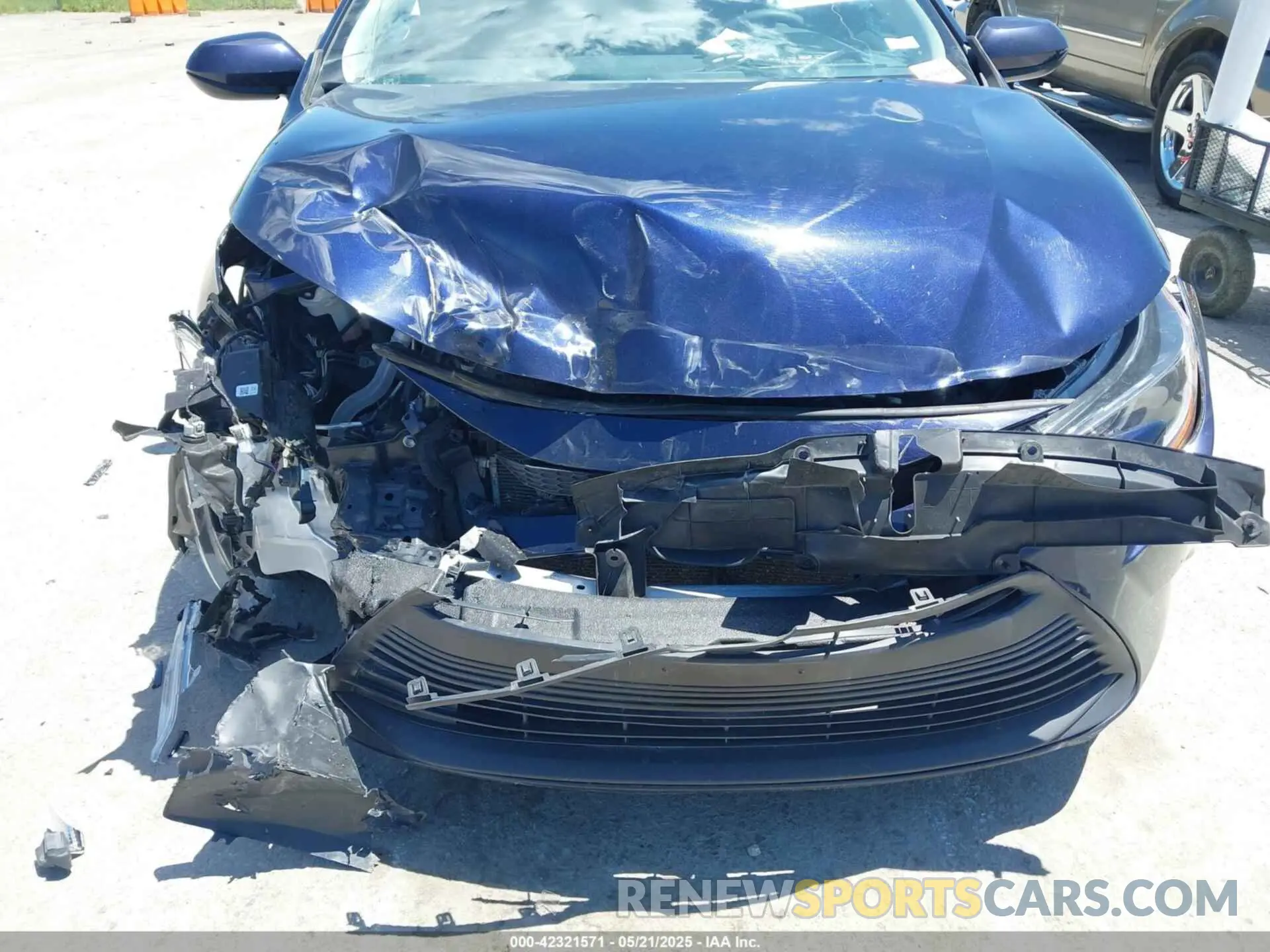 6 fotografías del automóvil dañado 5YFB4MDE9PP056769 TOYOTA COROLLA 2023