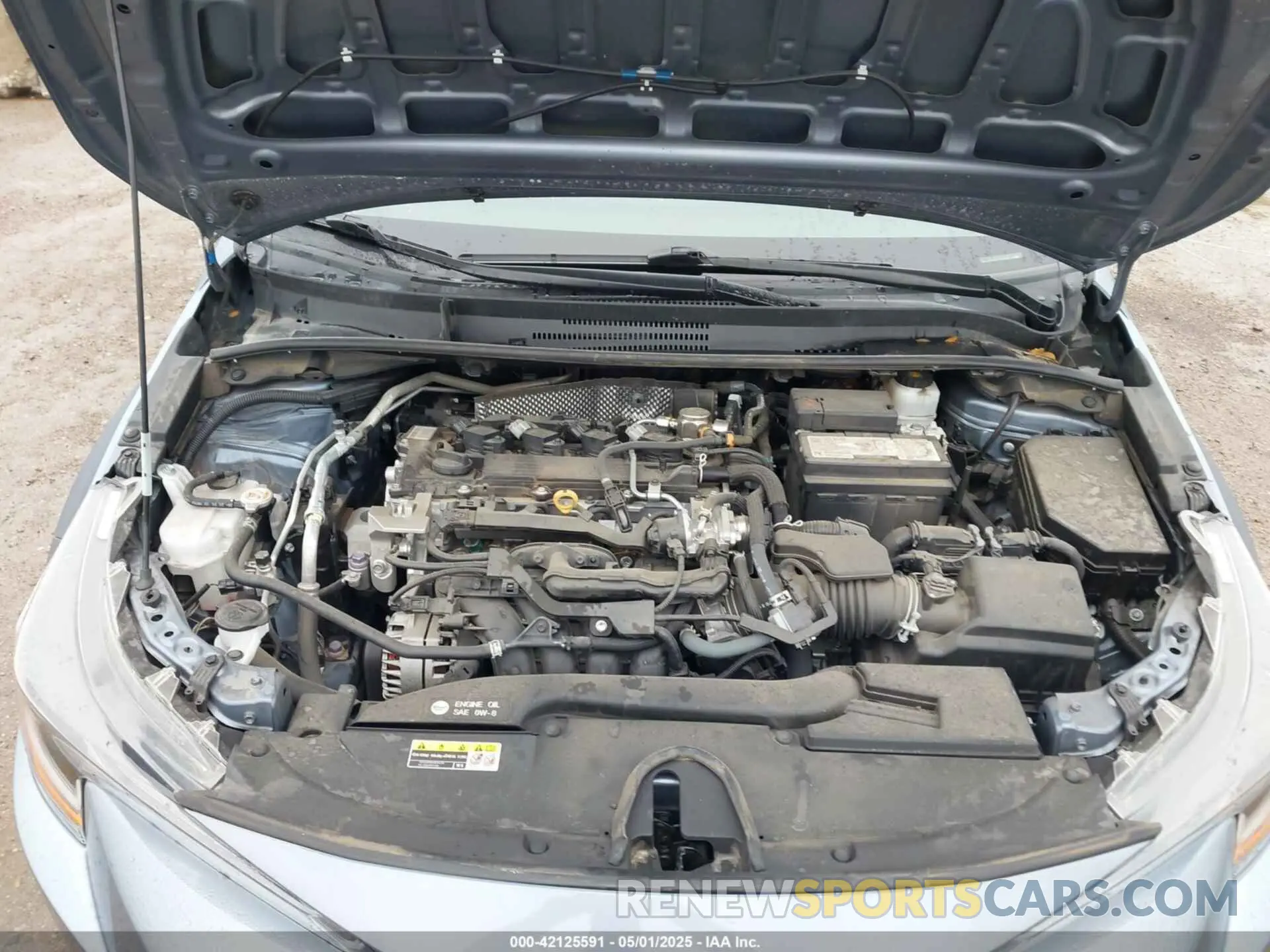 10 fotografías del automóvil dañado 5YFB4MDE9PP058599 TOYOTA COROLLA 2023