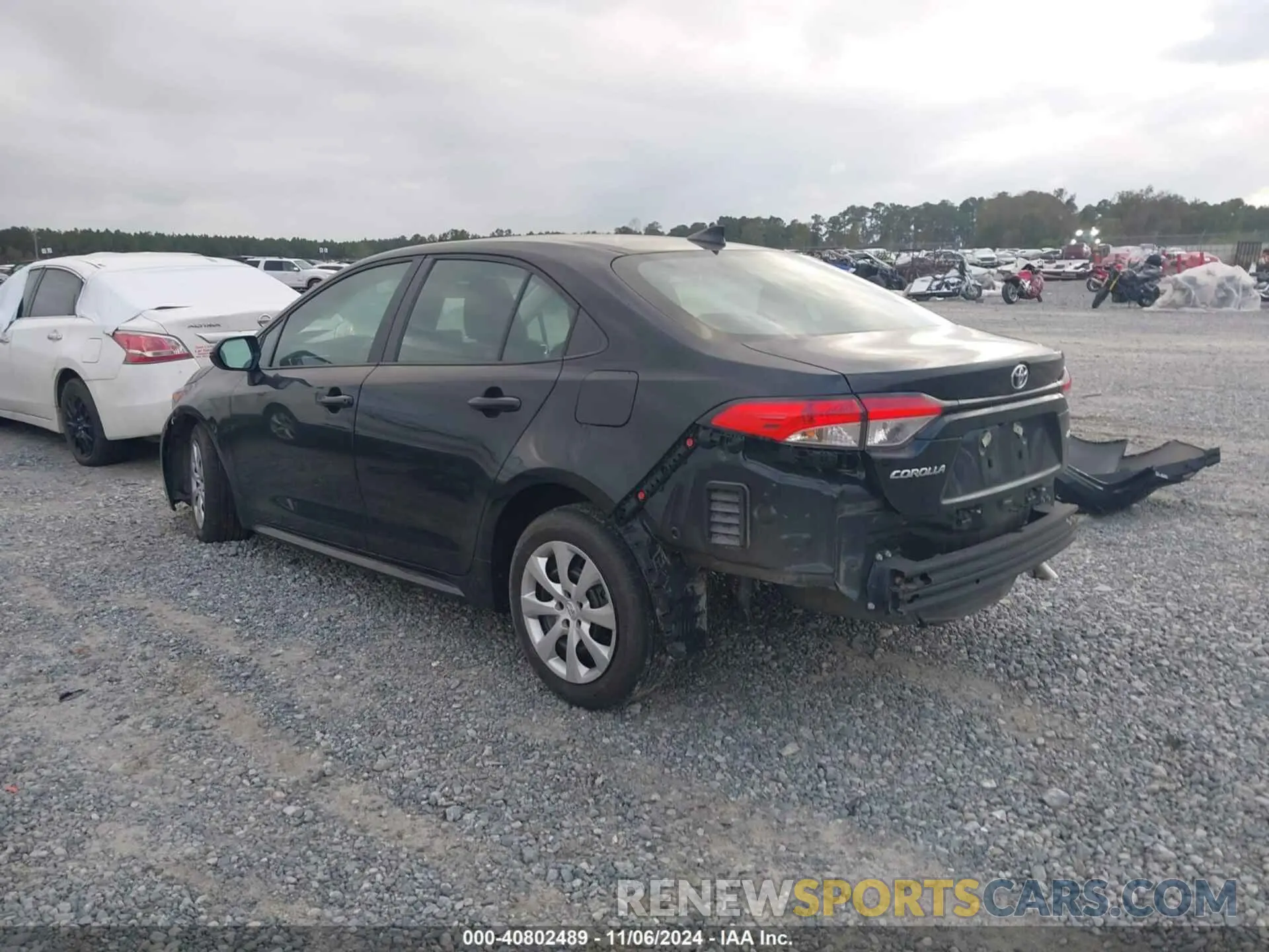 3 fotografías del automóvil dañado 5YFB4MDE9PP069988 TOYOTA COROLLA 2023