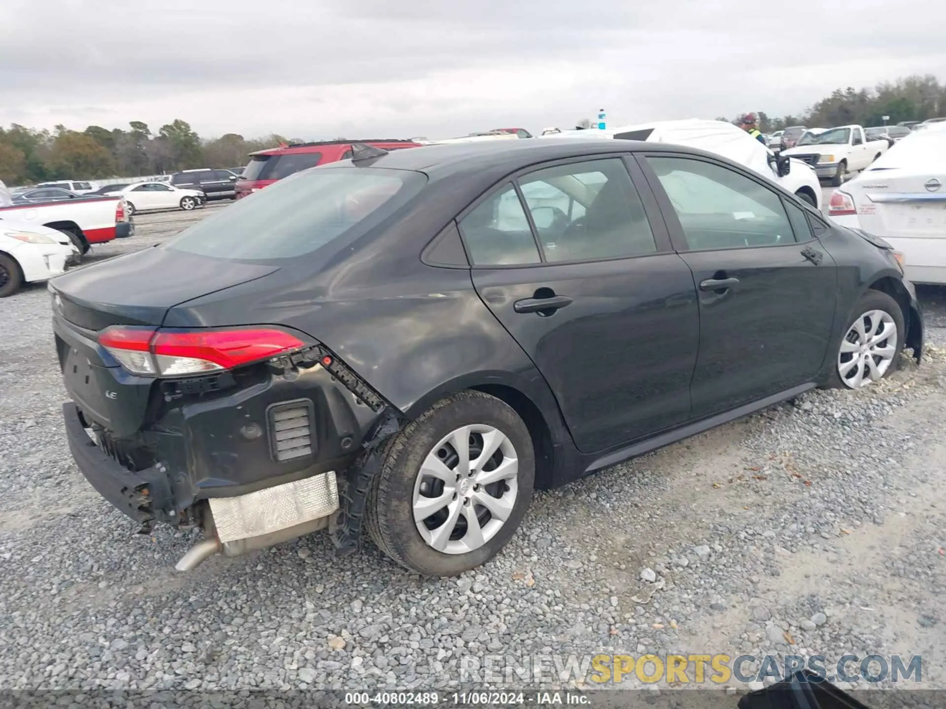 4 fotografías del automóvil dañado 5YFB4MDE9PP069988 TOYOTA COROLLA 2023