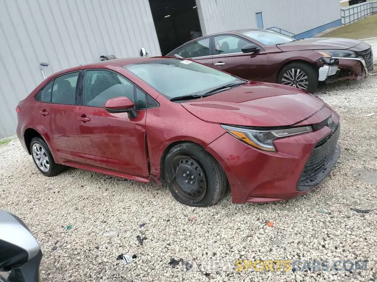 4 fotografías del automóvil dañado 5YFB4MDE9PP075385 TOYOTA COROLLA 2023