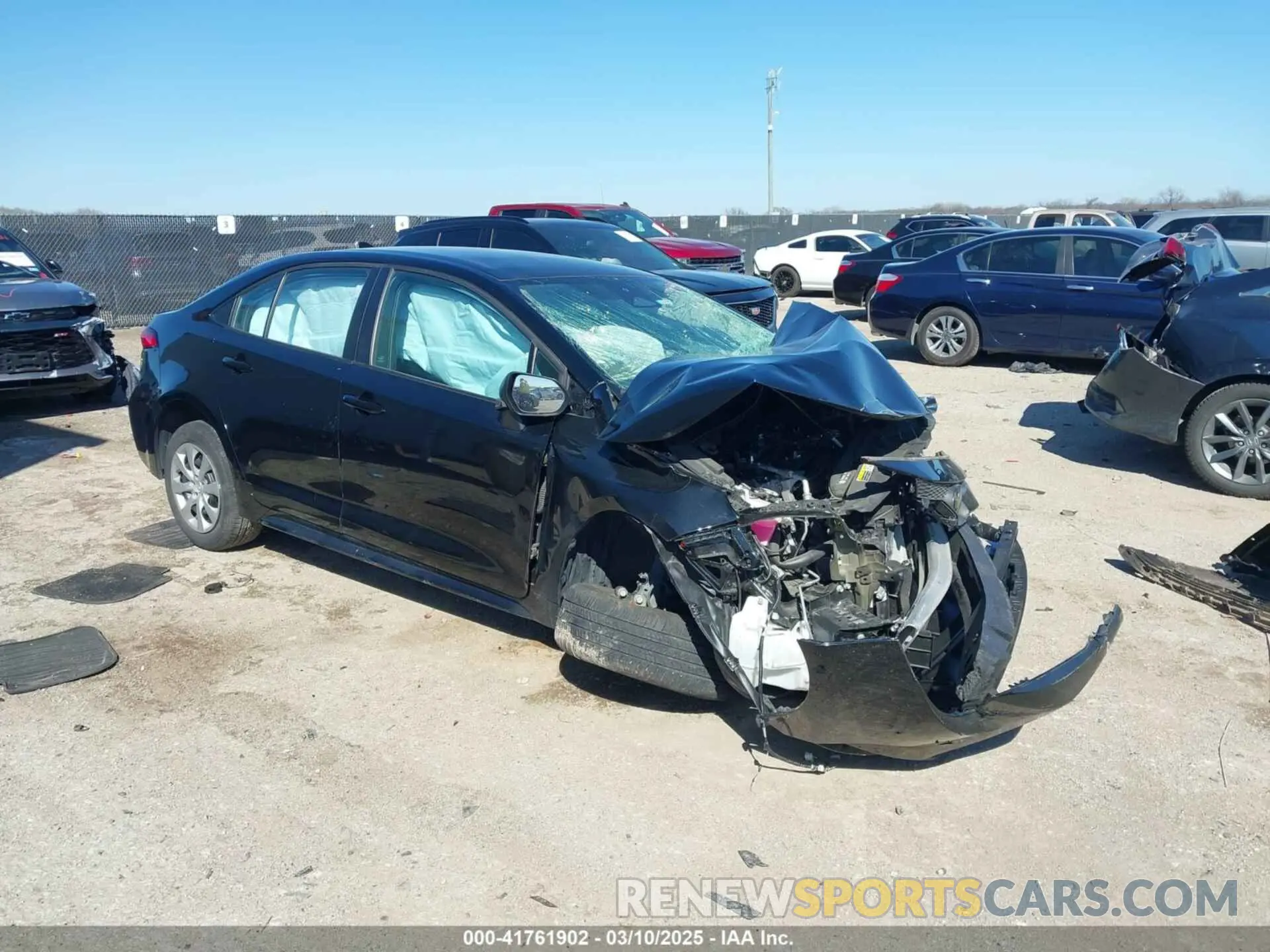 1 fotografías del automóvil dañado 5YFB4MDE9PP076908 TOYOTA COROLLA 2023