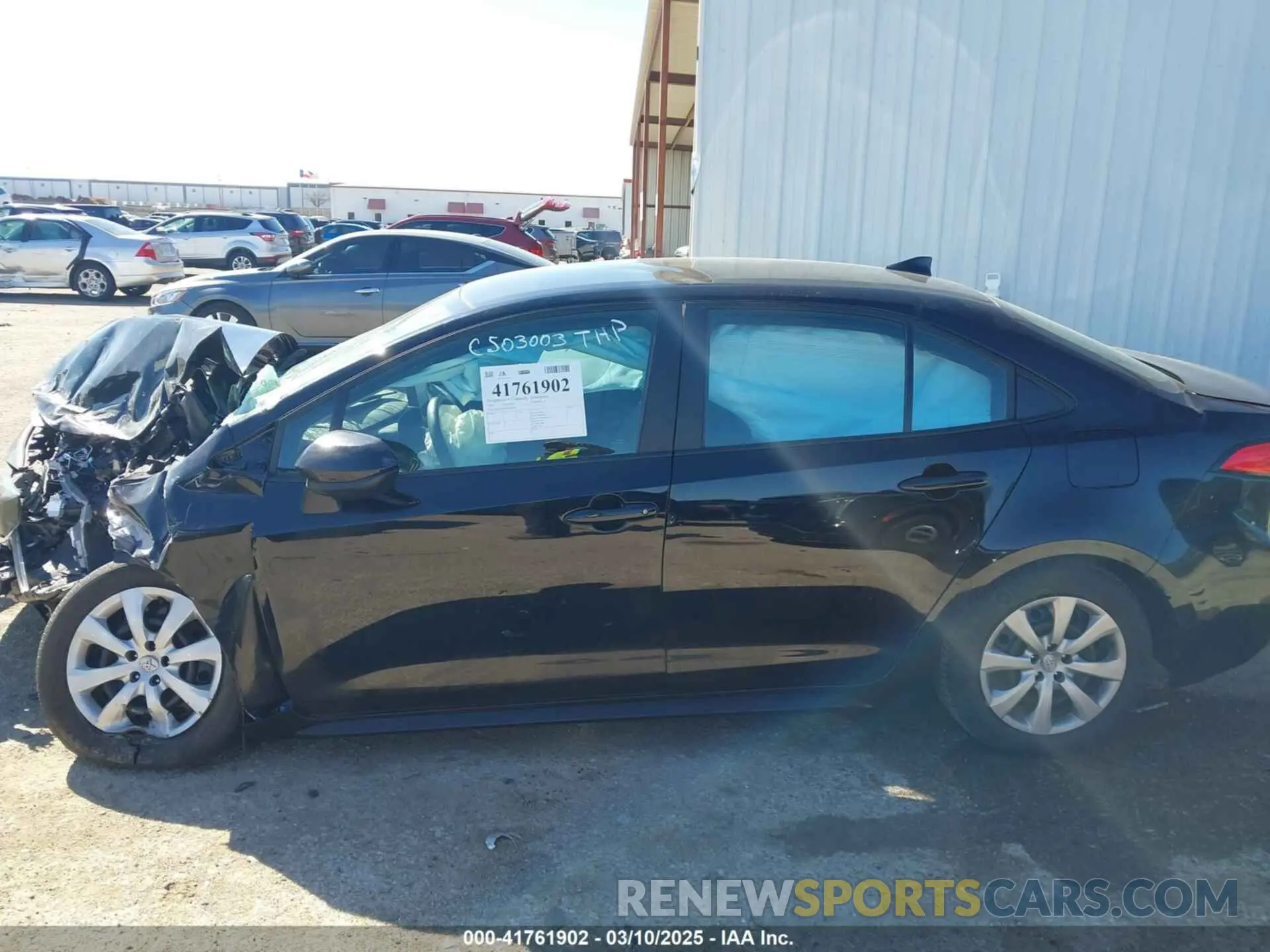 13 fotografías del automóvil dañado 5YFB4MDE9PP076908 TOYOTA COROLLA 2023