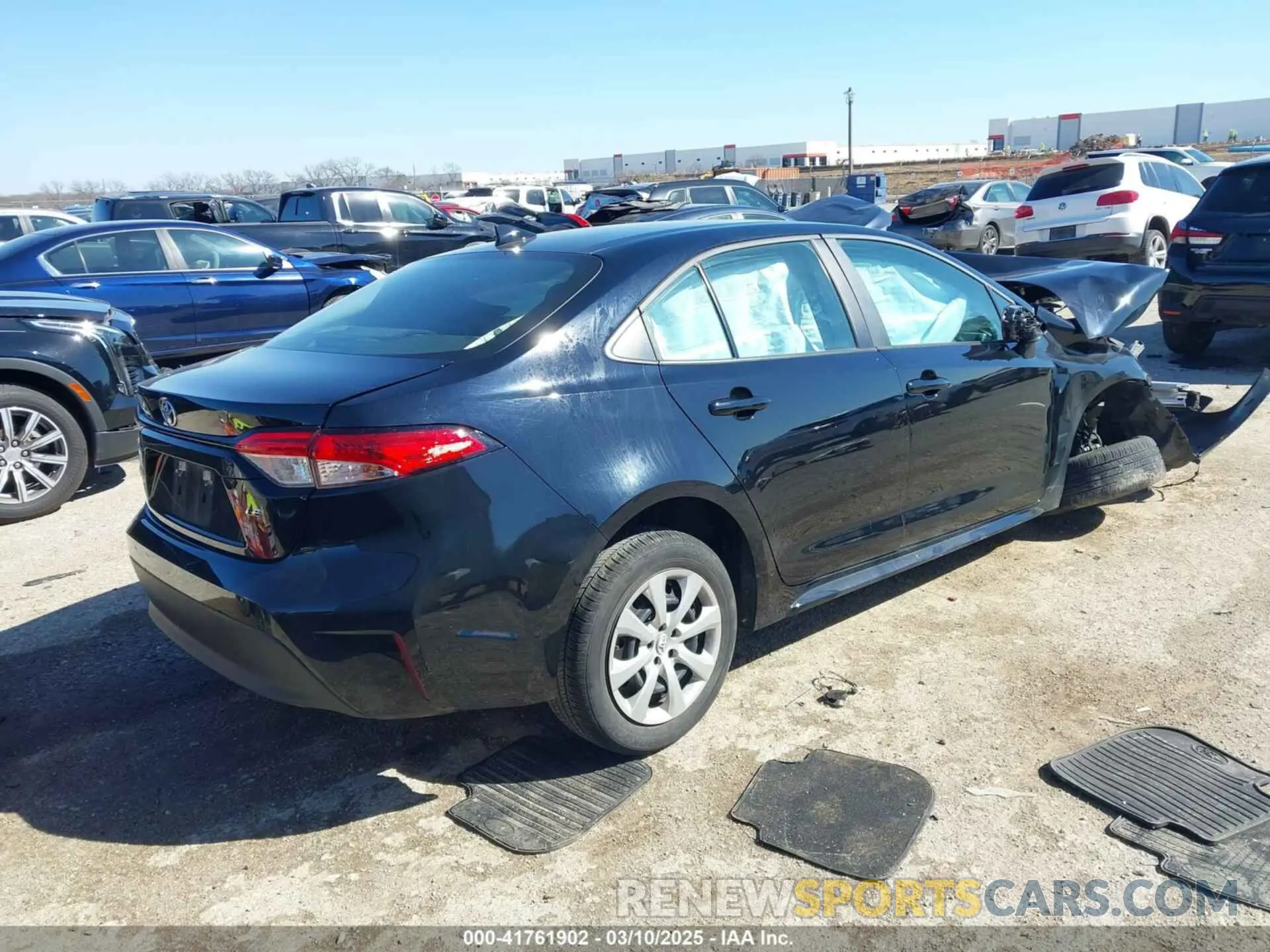 4 fotografías del automóvil dañado 5YFB4MDE9PP076908 TOYOTA COROLLA 2023