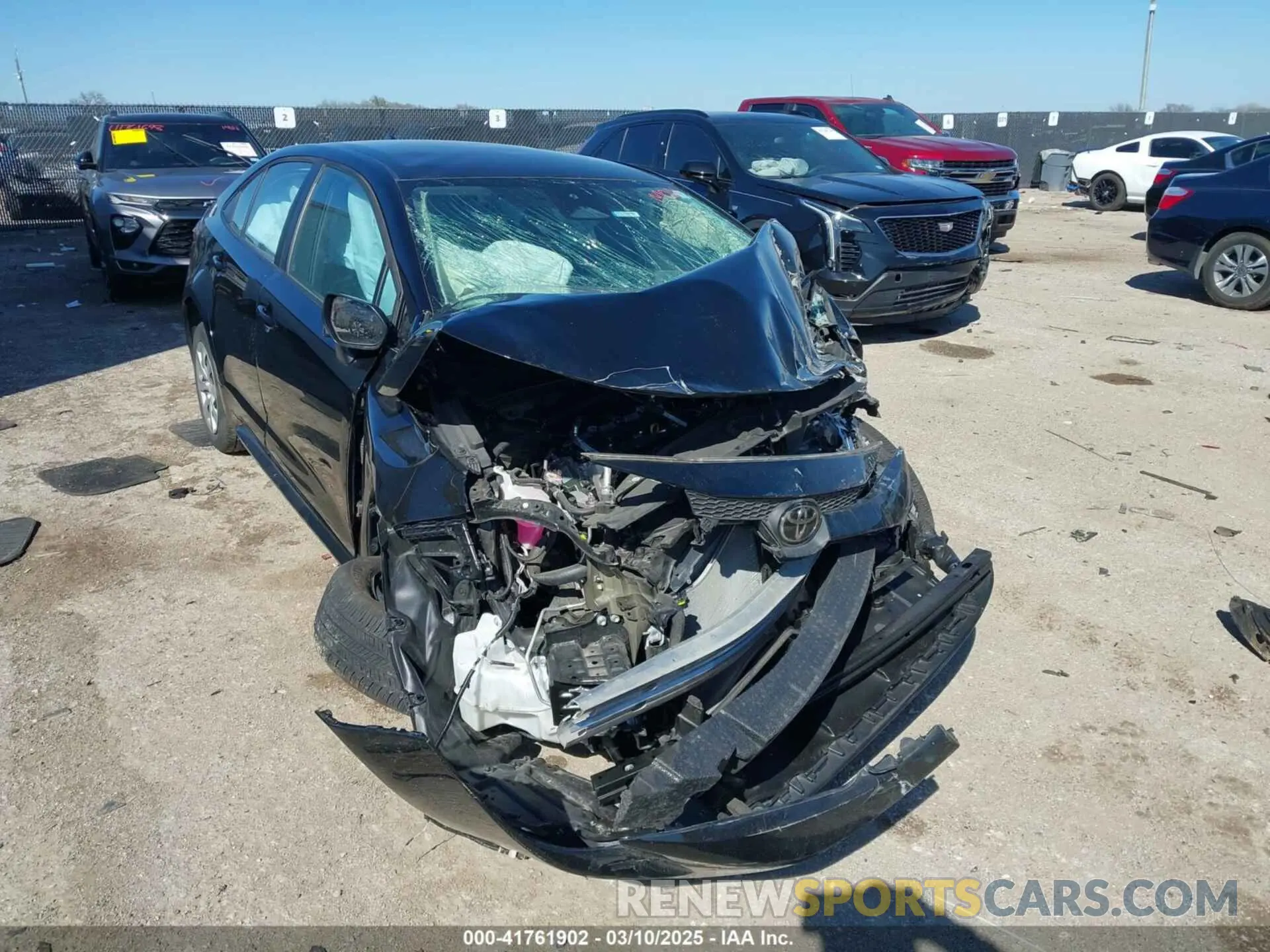 6 fotografías del automóvil dañado 5YFB4MDE9PP076908 TOYOTA COROLLA 2023
