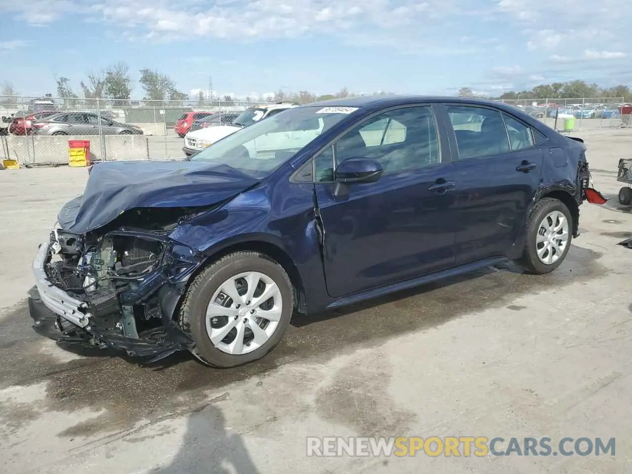 1 fotografías del automóvil dañado 5YFB4MDE9PP078870 TOYOTA COROLLA 2023