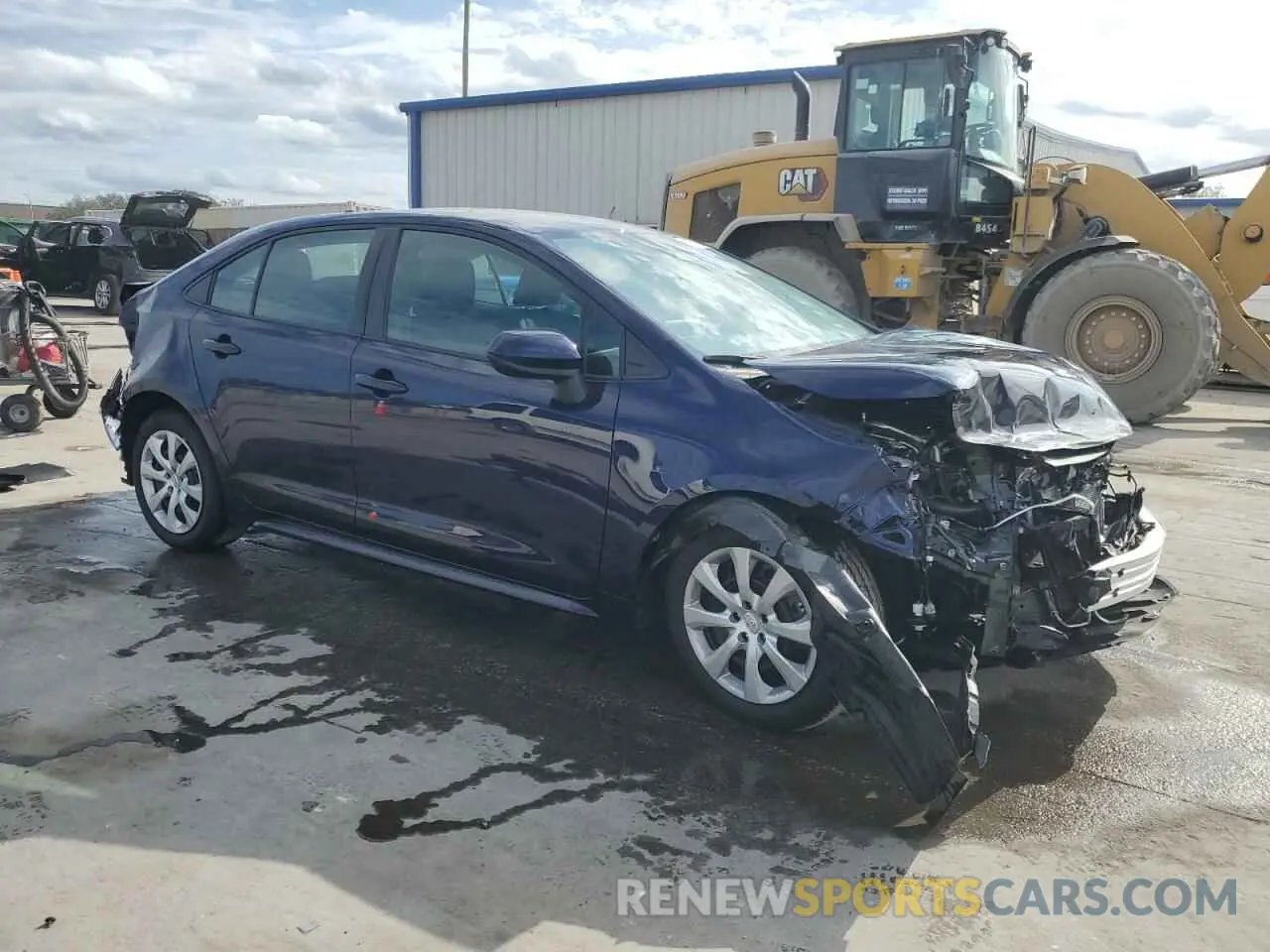 4 fotografías del automóvil dañado 5YFB4MDE9PP078870 TOYOTA COROLLA 2023