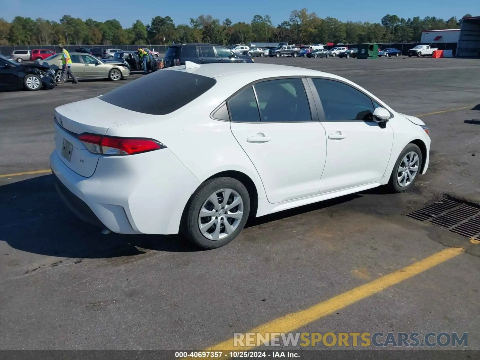 4 fotografías del automóvil dañado 5YFB4MDEXPP000968 TOYOTA COROLLA 2023