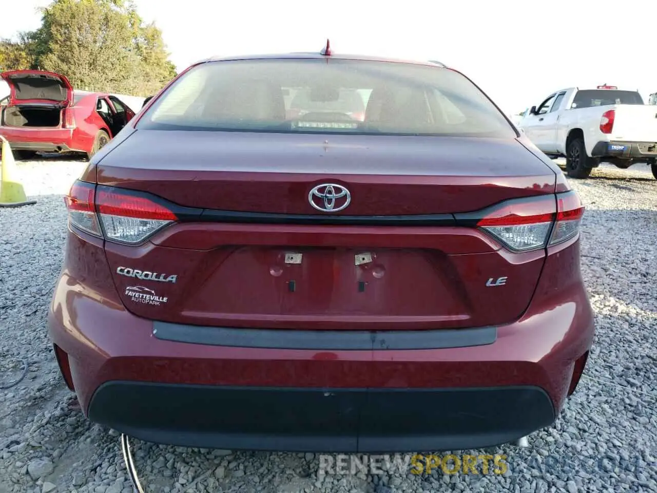 6 fotografías del automóvil dañado 5YFB4MDEXPP001280 TOYOTA COROLLA 2023