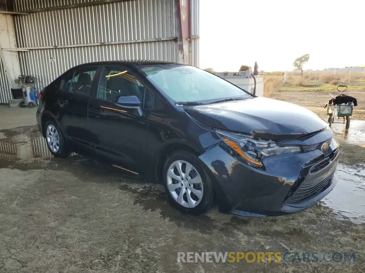 4 fotografías del automóvil dañado 5YFB4MDEXPP004017 TOYOTA COROLLA 2023