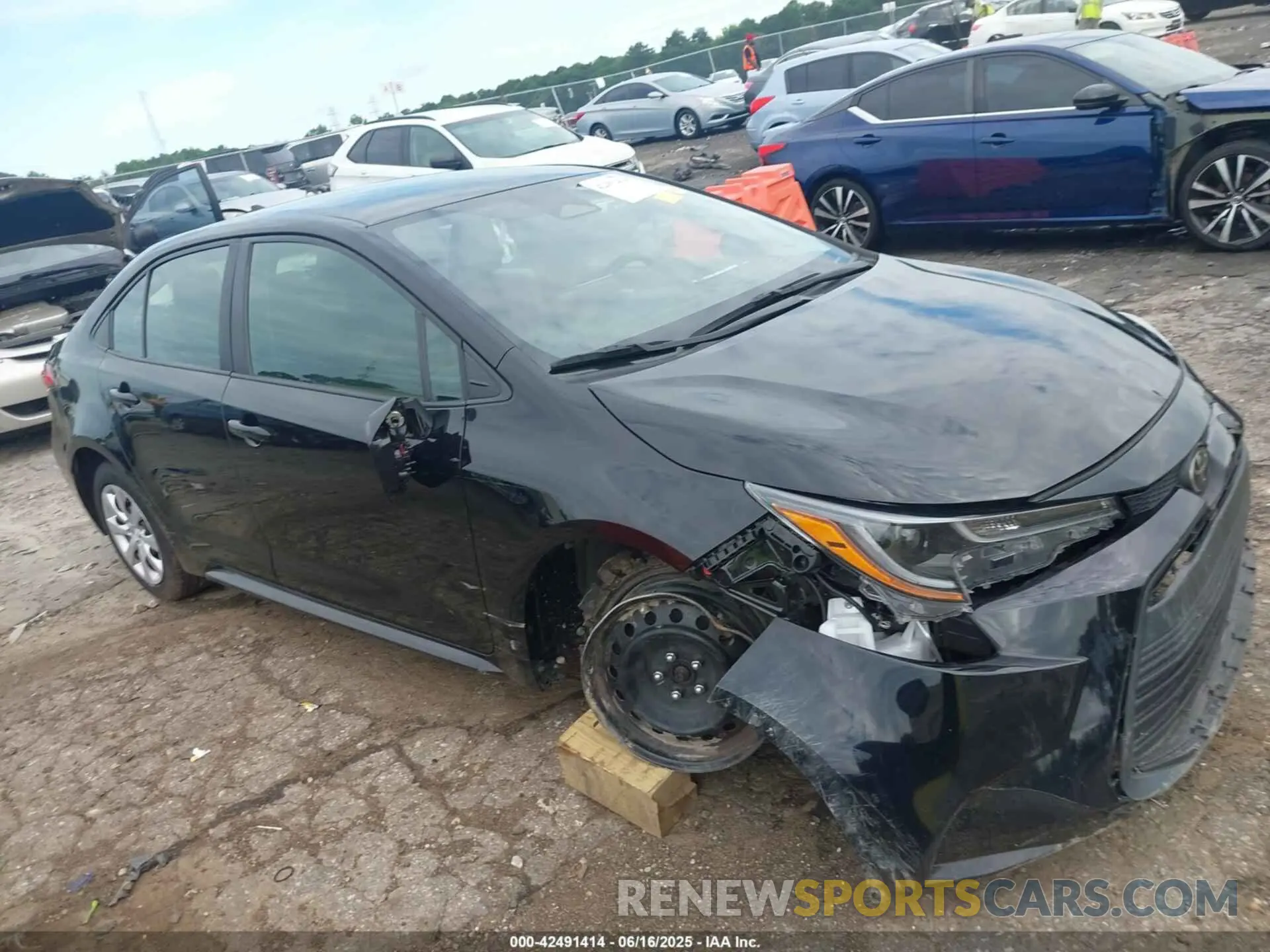 1 fotografías del automóvil dañado 5YFB4MDEXPP013803 TOYOTA COROLLA 2023