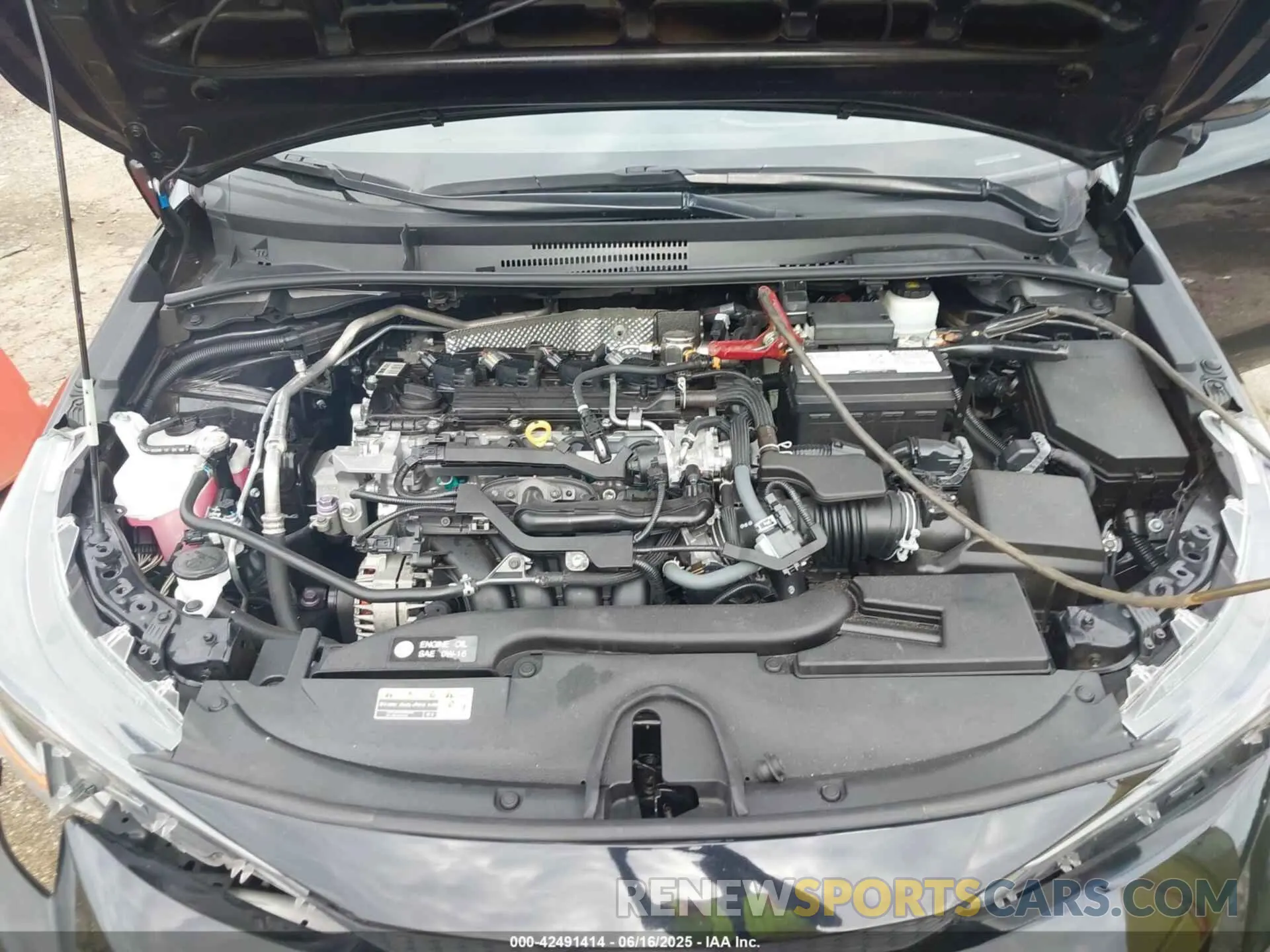 10 fotografías del automóvil dañado 5YFB4MDEXPP013803 TOYOTA COROLLA 2023