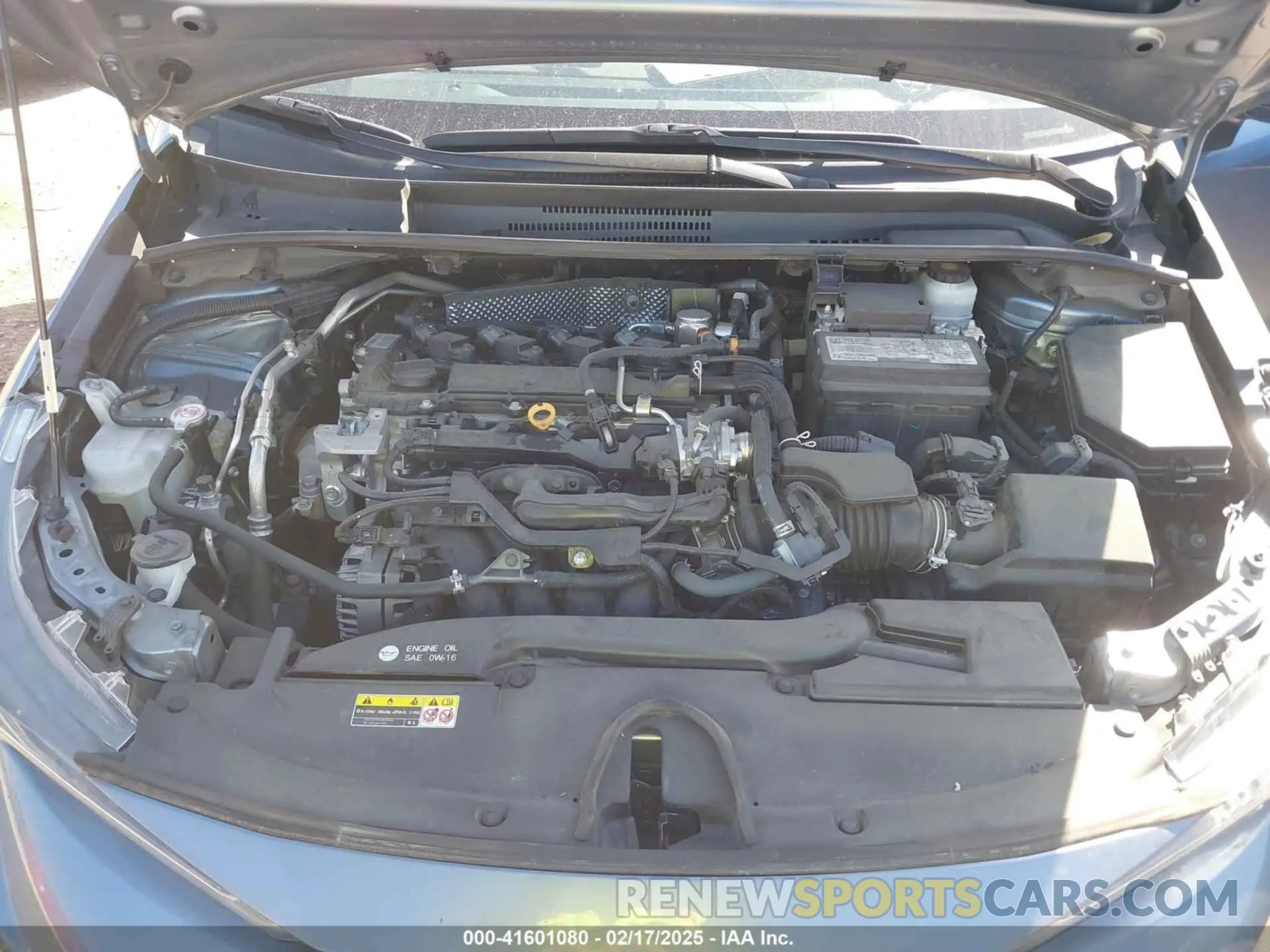 10 fotografías del automóvil dañado 5YFB4MDEXPP014644 TOYOTA COROLLA 2023
