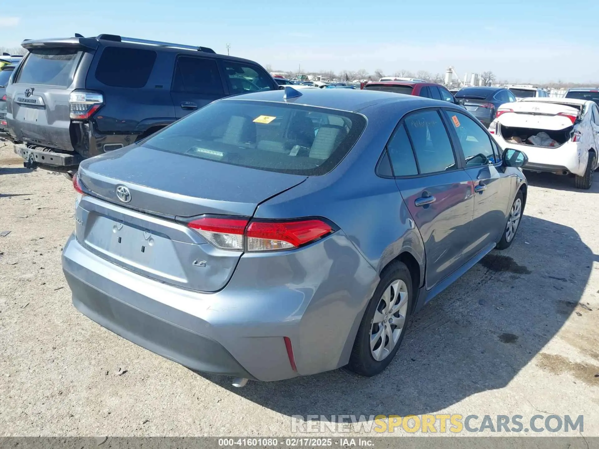 4 fotografías del automóvil dañado 5YFB4MDEXPP014644 TOYOTA COROLLA 2023