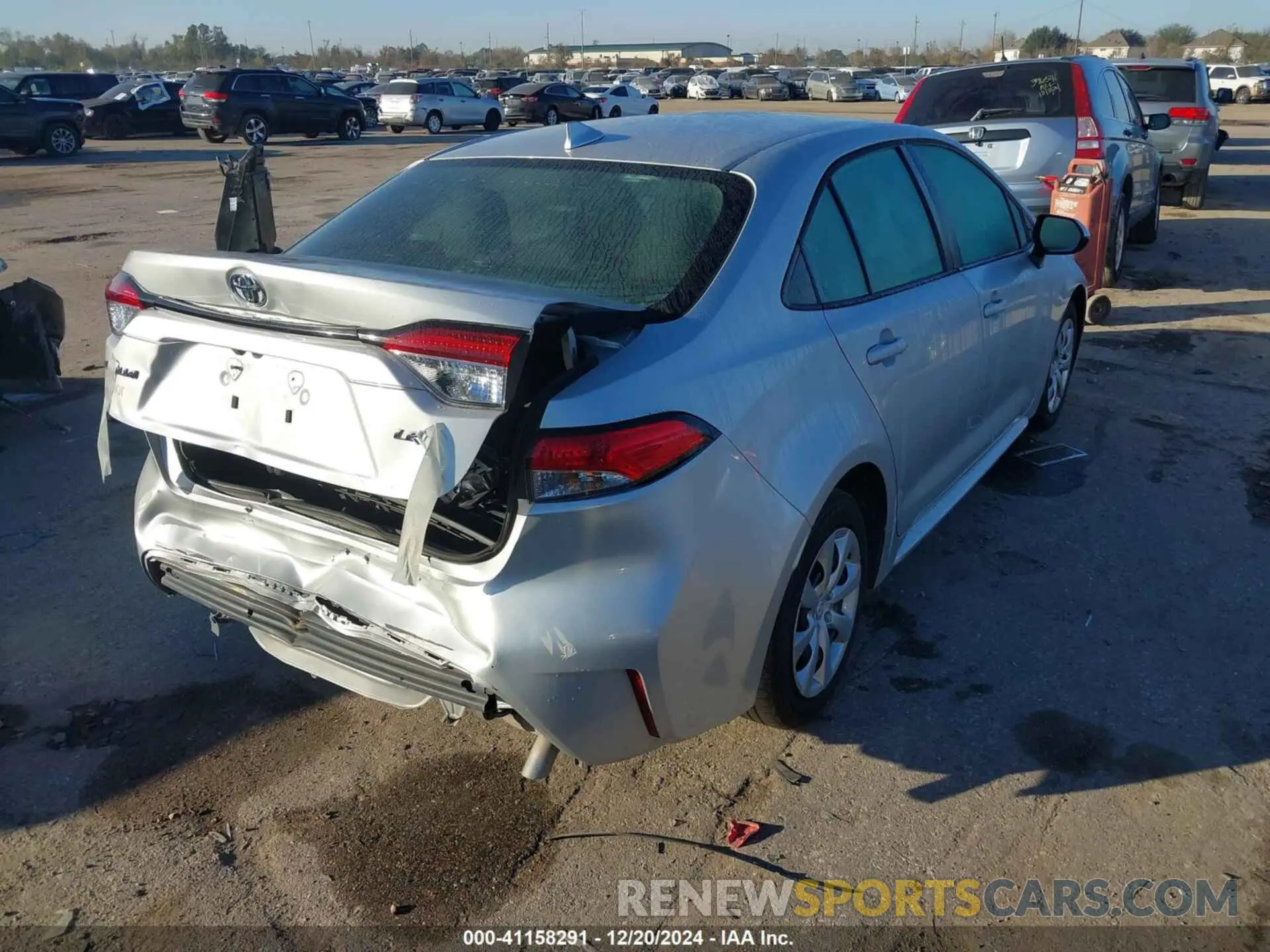 4 fotografías del automóvil dañado 5YFB4MDEXPP016815 TOYOTA COROLLA 2023