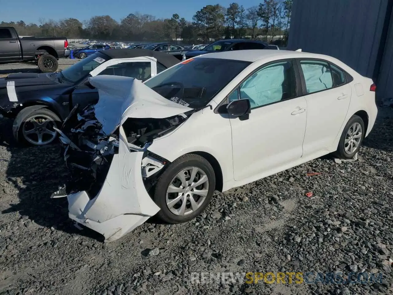 1 fotografías del automóvil dañado 5YFB4MDEXPP024378 TOYOTA COROLLA 2023