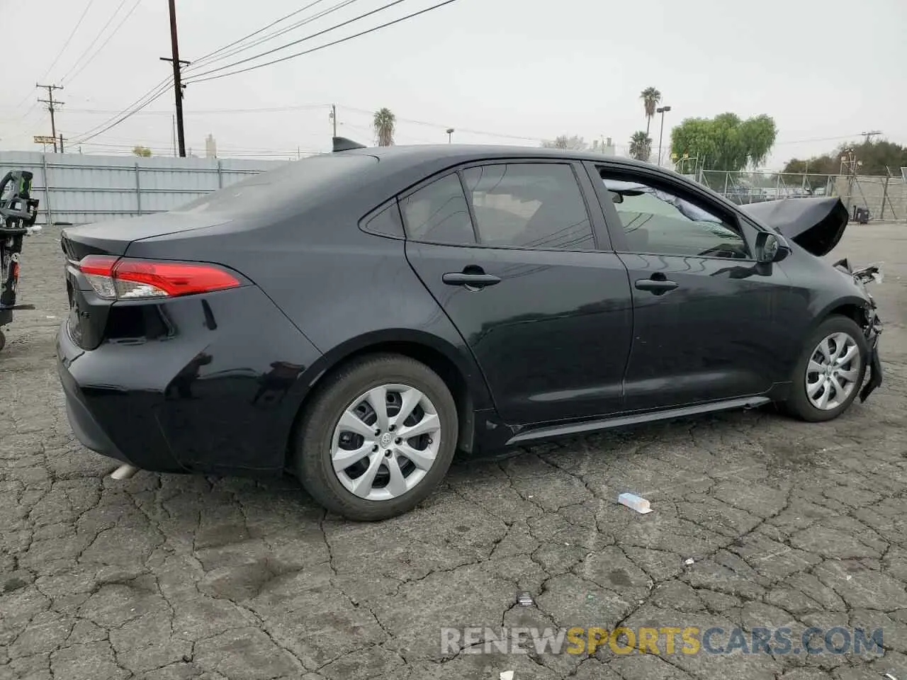 3 fotografías del automóvil dañado 5YFB4MDEXPP025627 TOYOTA COROLLA 2023