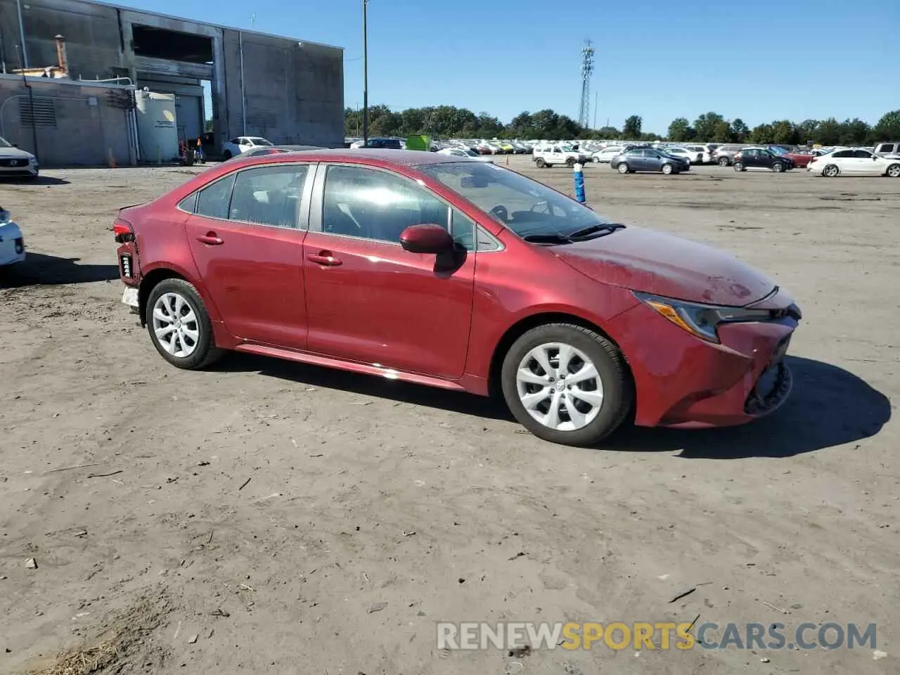 4 fotografías del automóvil dañado 5YFB4MDEXPP026874 TOYOTA COROLLA 2023