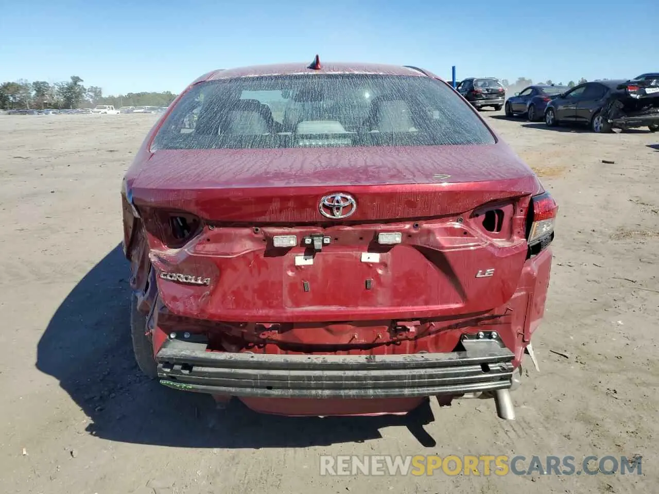 6 fotografías del automóvil dañado 5YFB4MDEXPP026874 TOYOTA COROLLA 2023