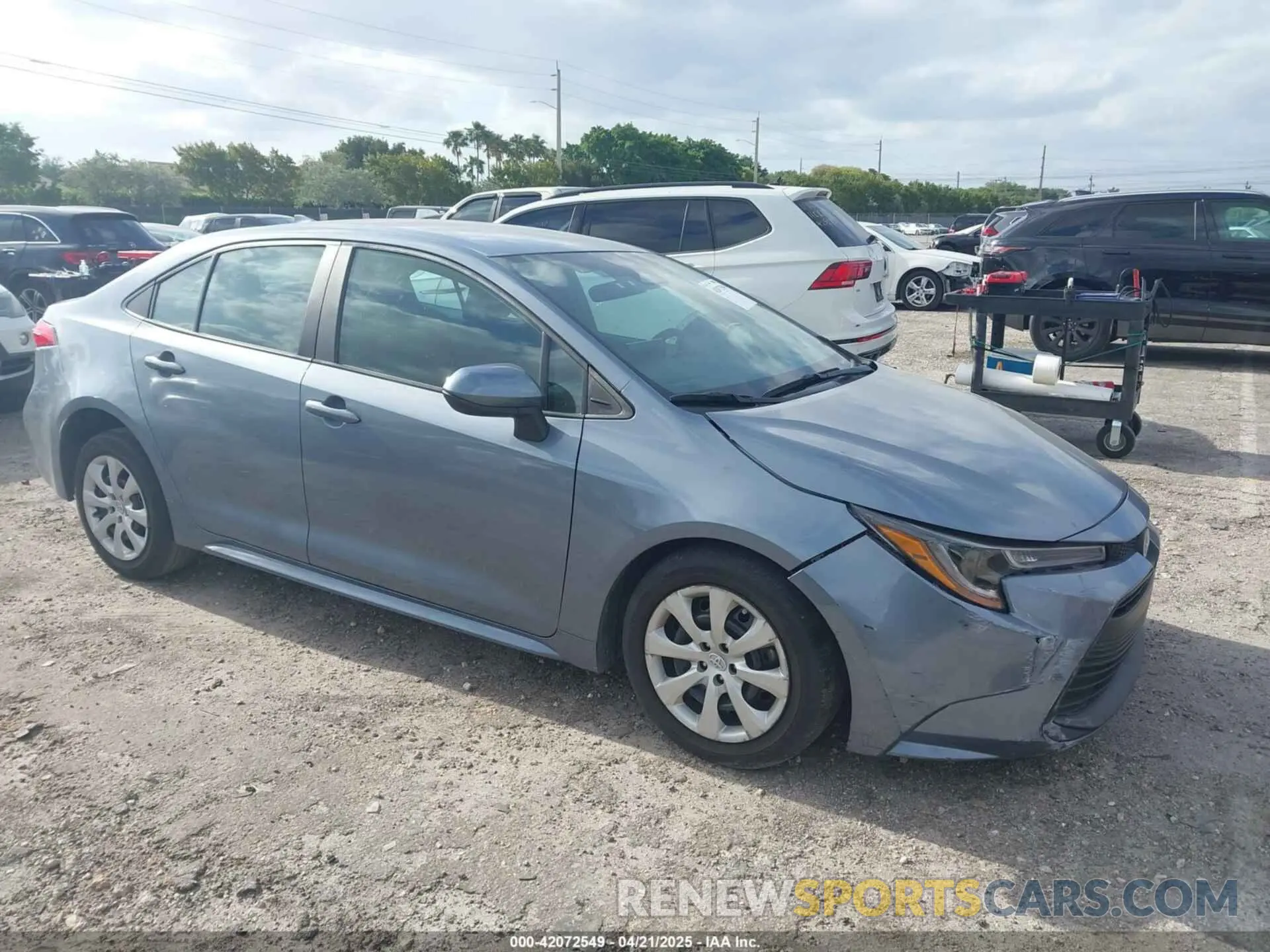 1 fotografías del automóvil dañado 5YFB4MDEXPP027815 TOYOTA COROLLA 2023