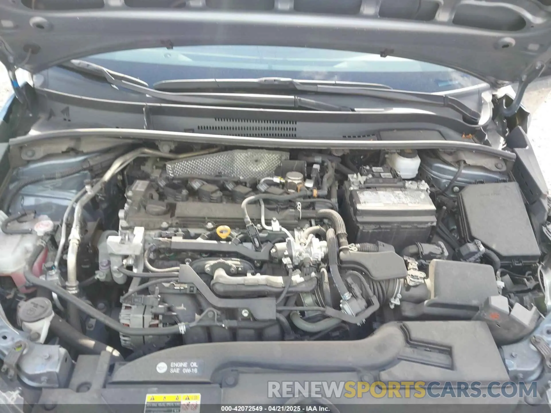 10 fotografías del automóvil dañado 5YFB4MDEXPP027815 TOYOTA COROLLA 2023