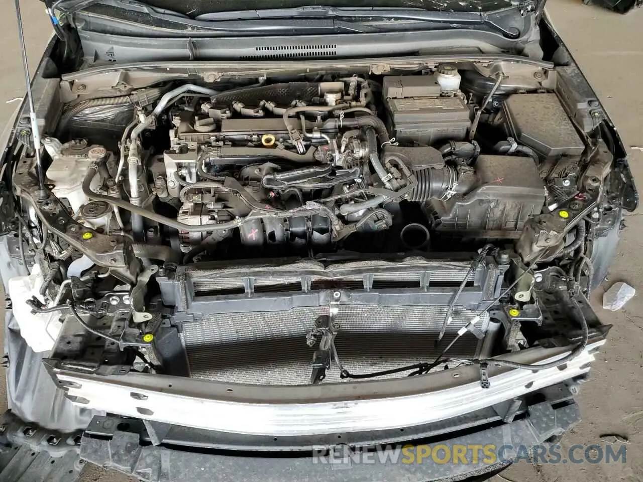 11 fotografías del automóvil dañado 5YFB4MDEXPP030200 TOYOTA COROLLA 2023