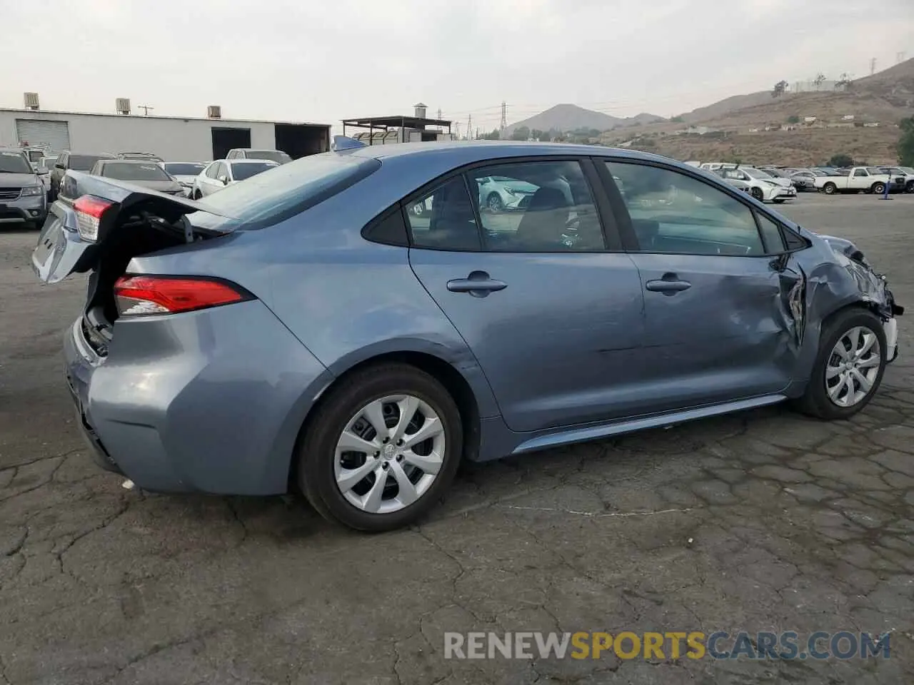 3 fotografías del automóvil dañado 5YFB4MDEXPP037583 TOYOTA COROLLA 2023