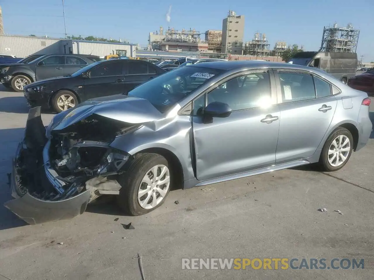 1 fotografías del automóvil dañado 5YFB4MDEXPP046851 TOYOTA COROLLA 2023