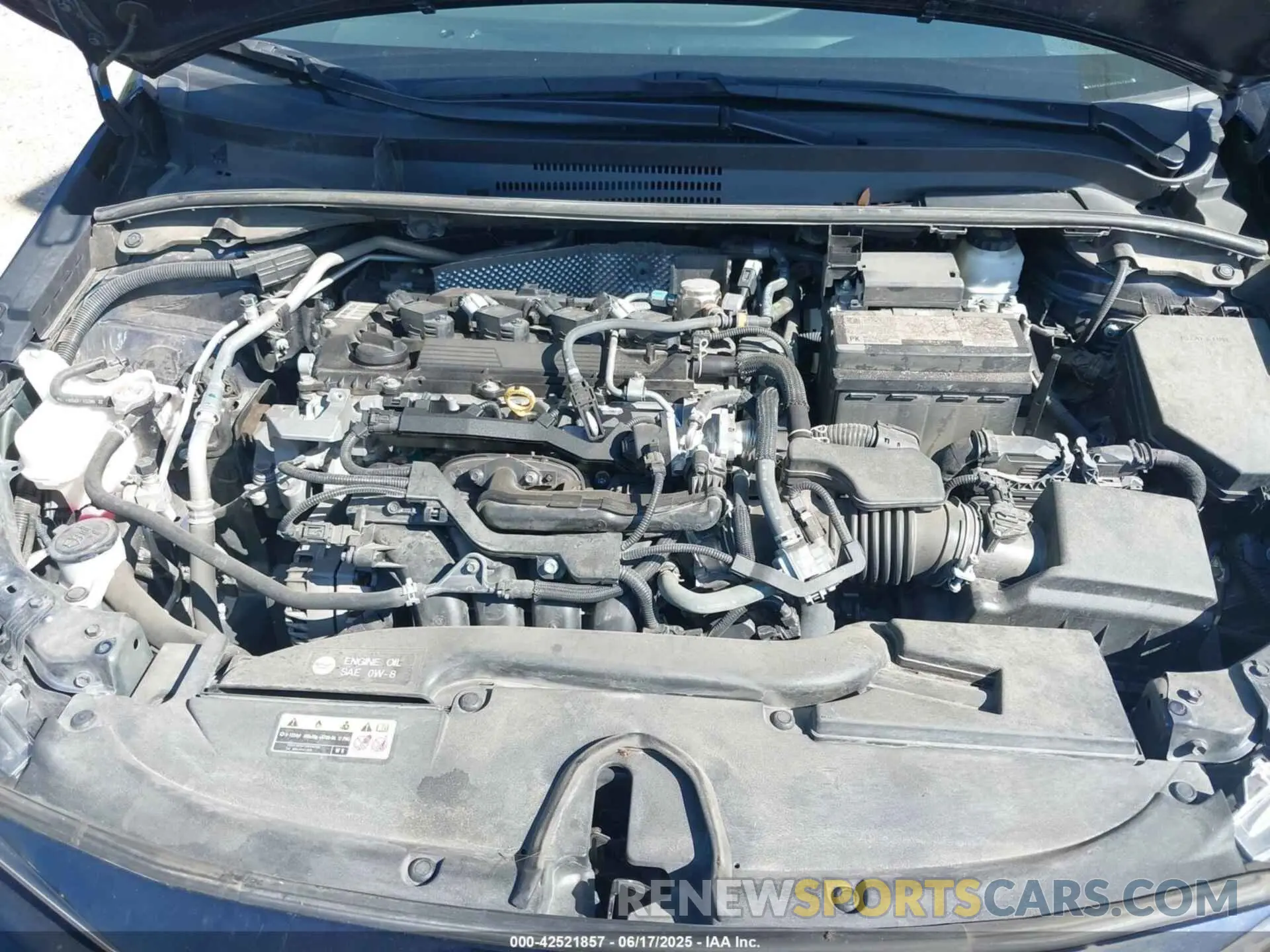 10 fotografías del automóvil dañado 5YFB4MDEXPP047899 TOYOTA COROLLA 2023