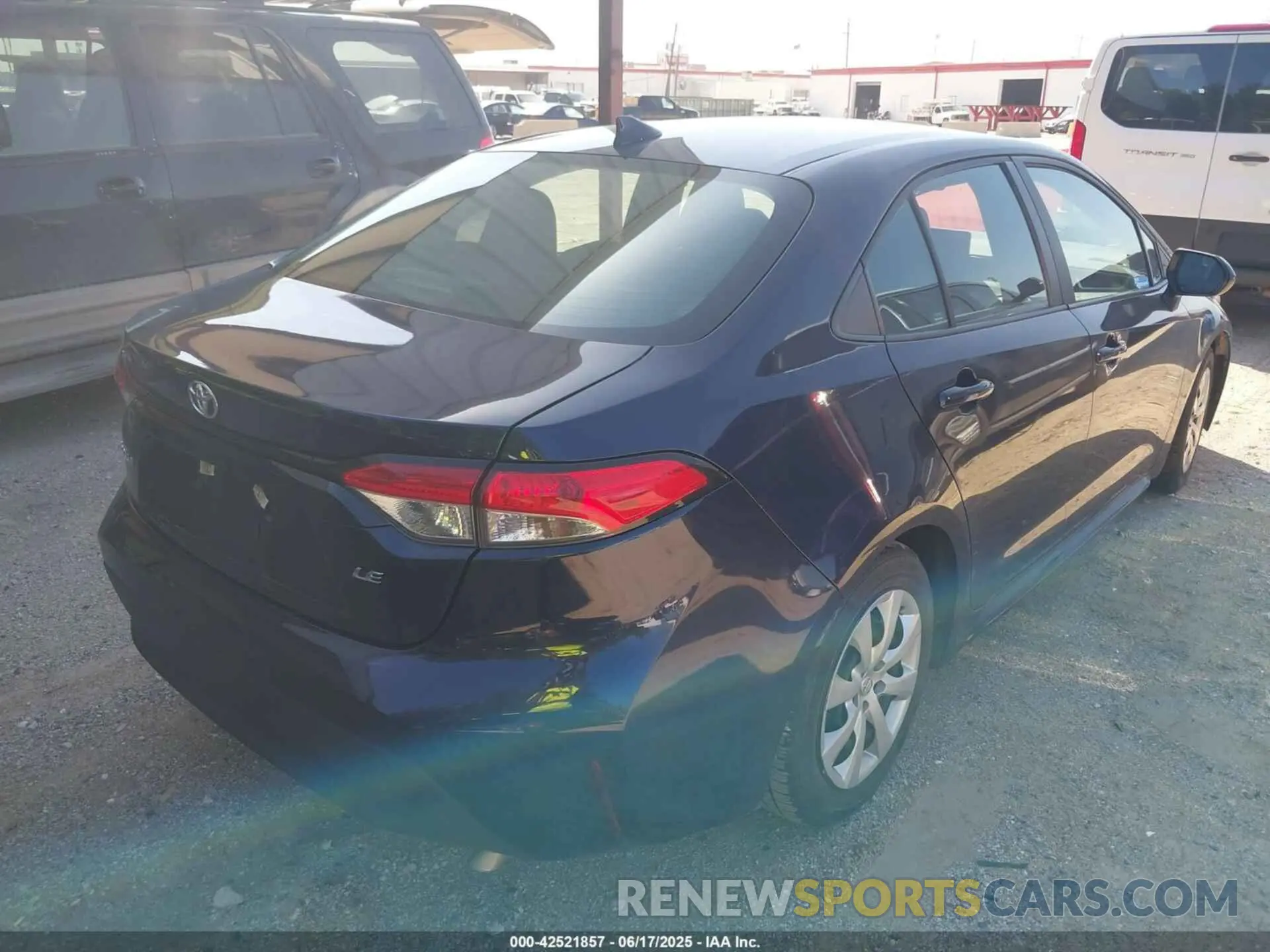 4 fotografías del automóvil dañado 5YFB4MDEXPP047899 TOYOTA COROLLA 2023
