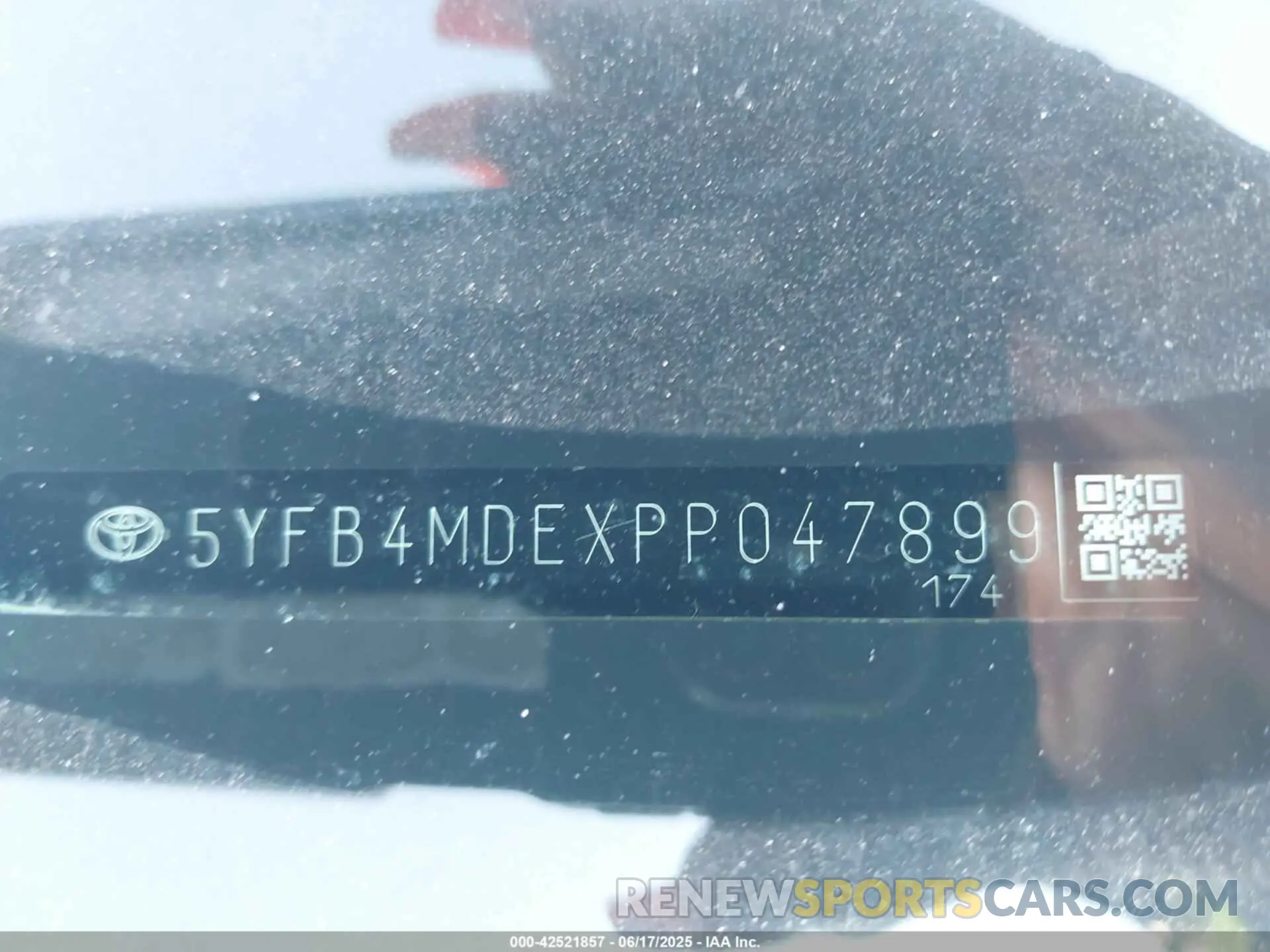 9 fotografías del automóvil dañado 5YFB4MDEXPP047899 TOYOTA COROLLA 2023