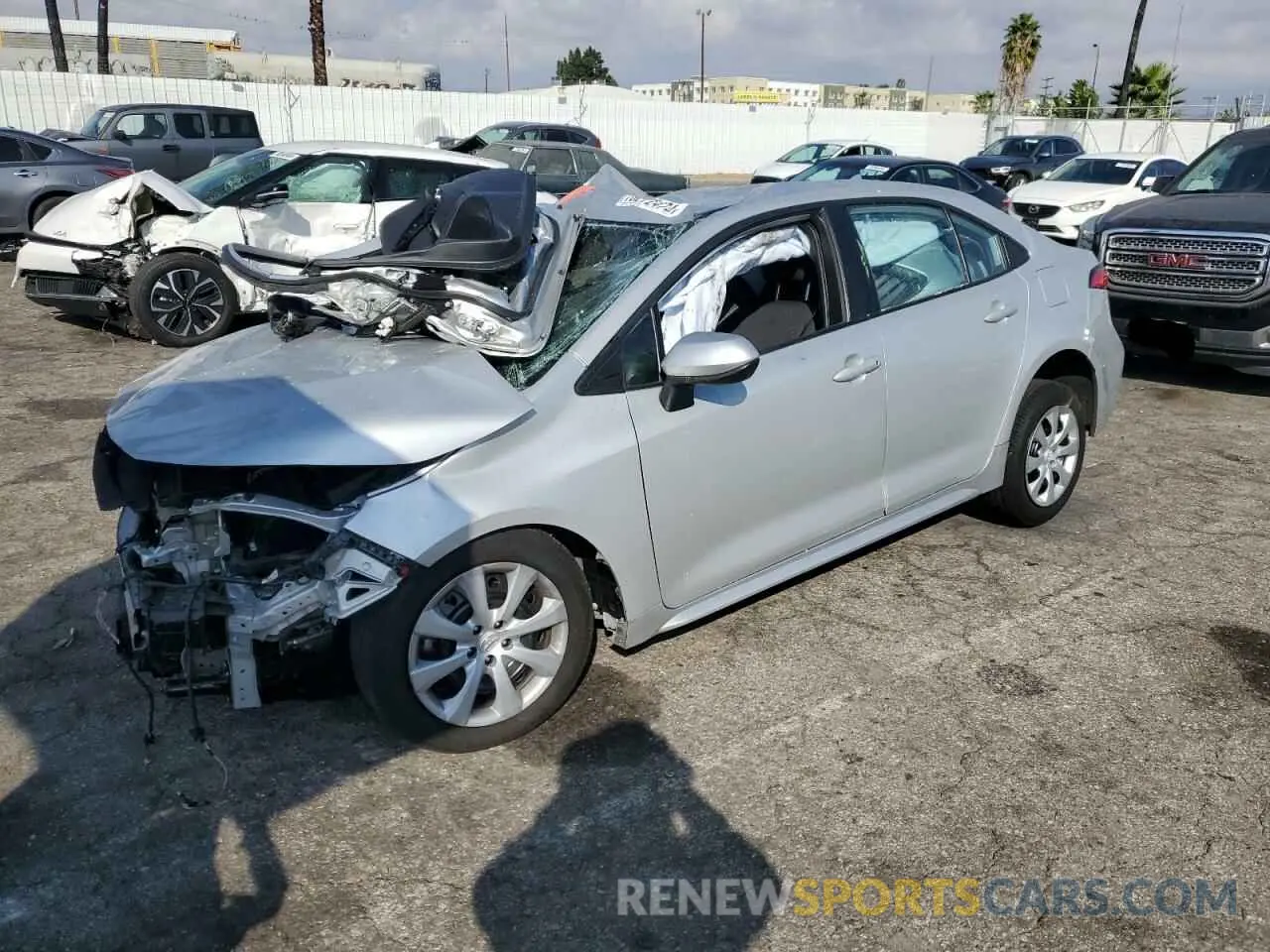 1 fotografías del automóvil dañado 5YFB4MDEXPP050527 TOYOTA COROLLA 2023
