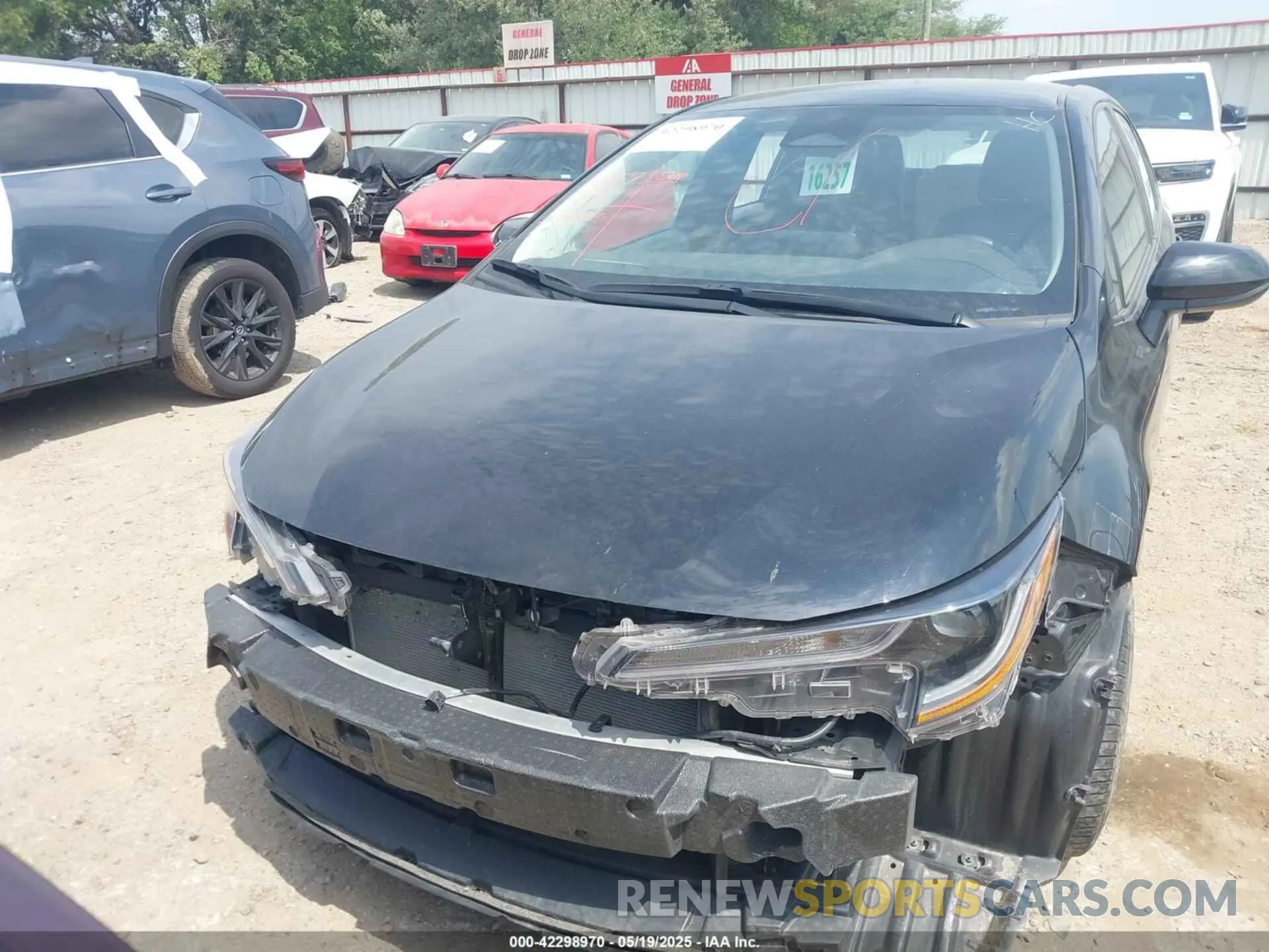 13 fotografías del automóvil dañado 5YFB4MDEXPP057199 TOYOTA COROLLA 2023